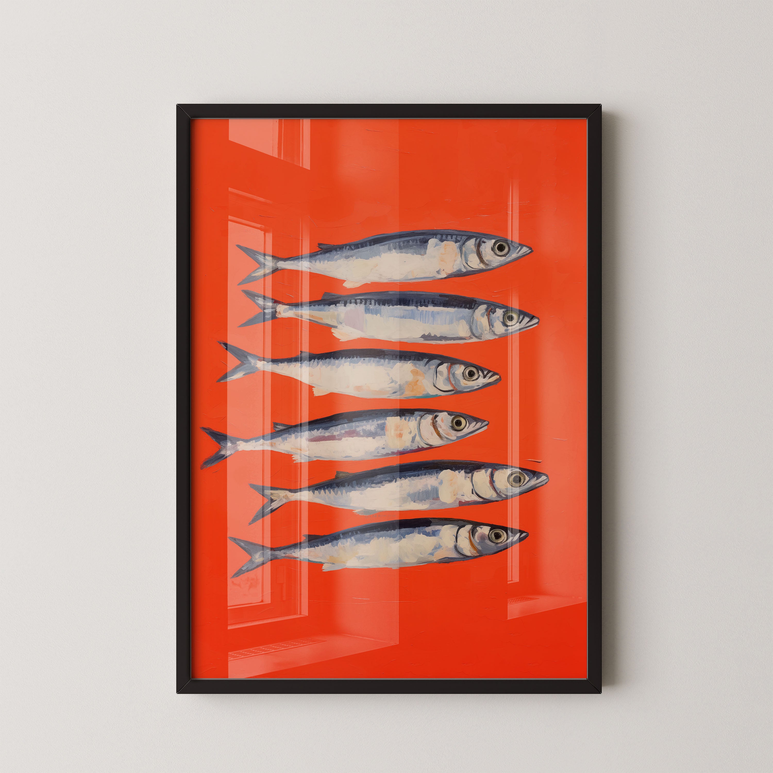 Bold Sardines Red Statement