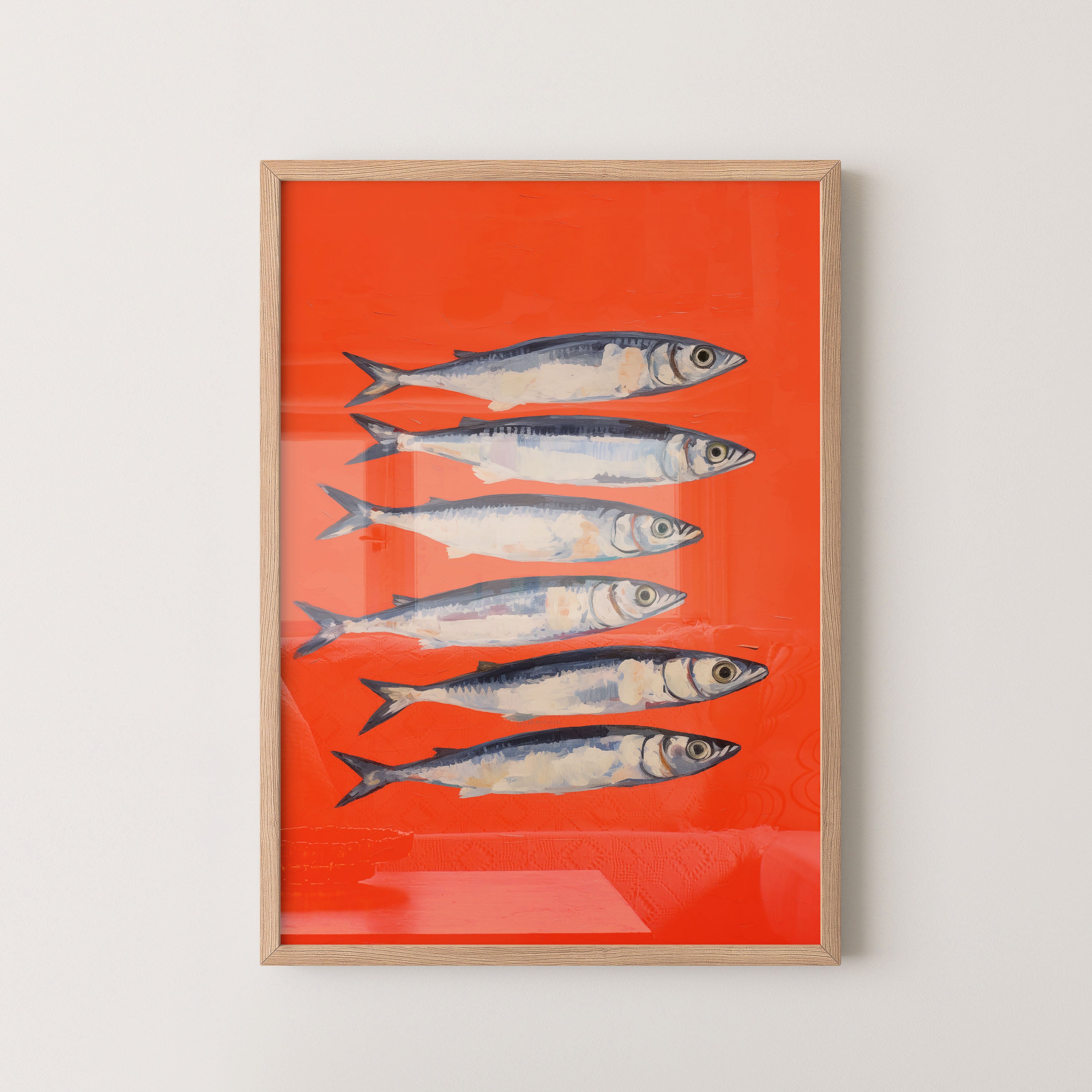Bold Sardines Red Statement