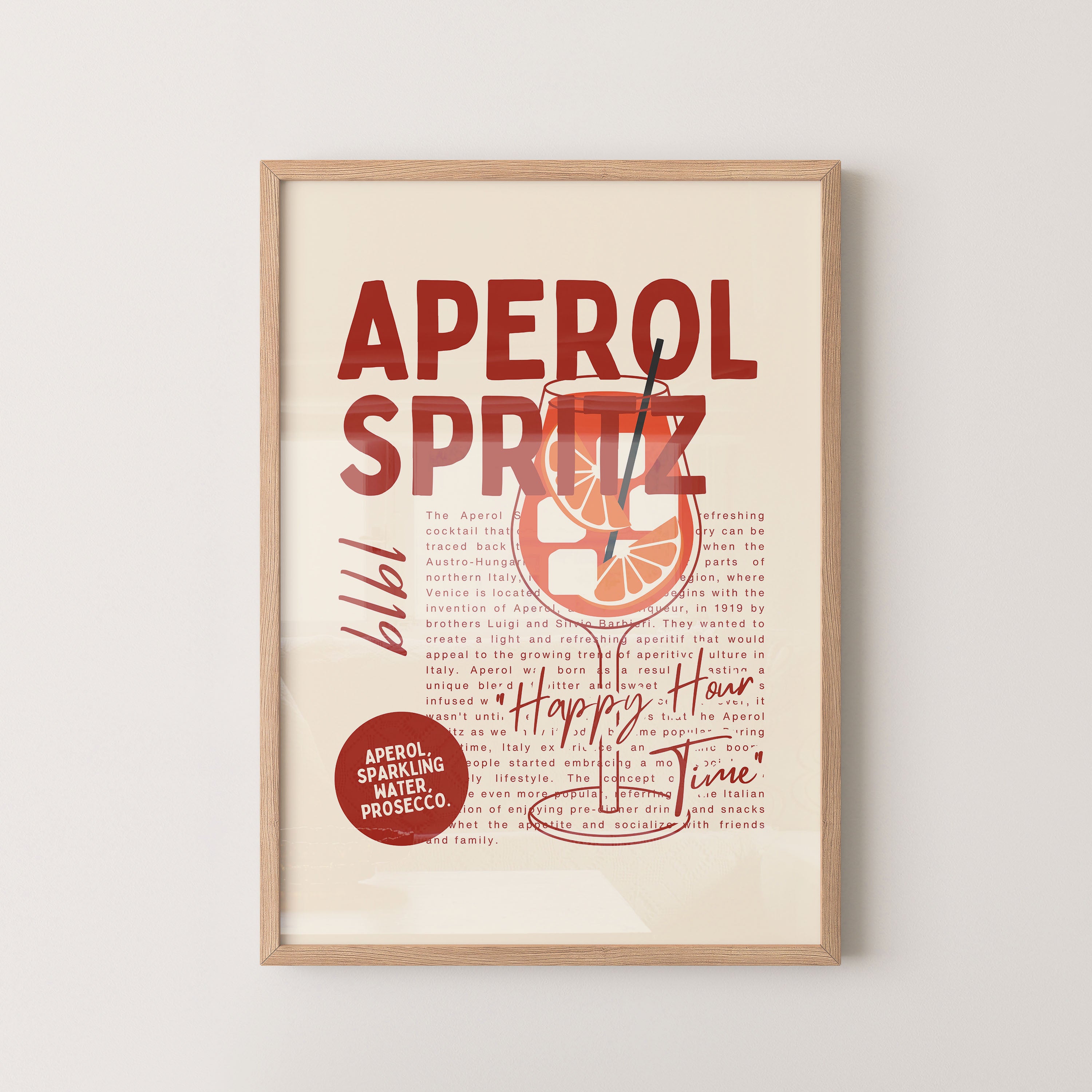 Aperol Spritz Happy Hour Vibe