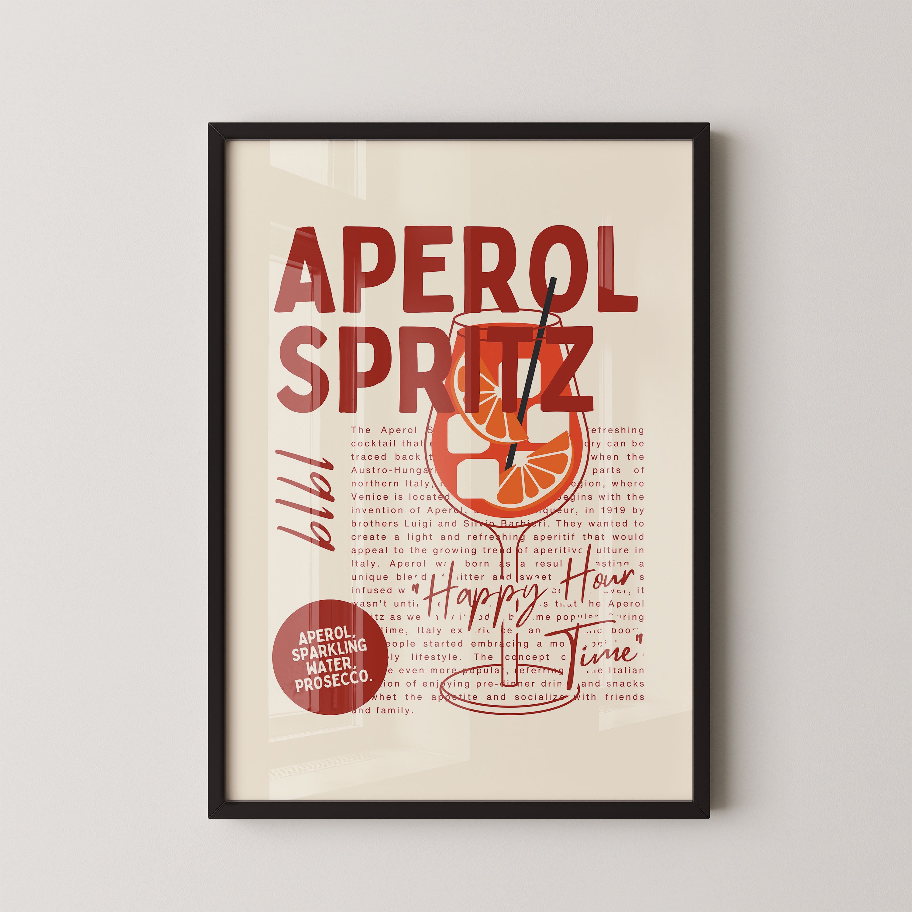 Aperol Spritz Happy Hour Vibe