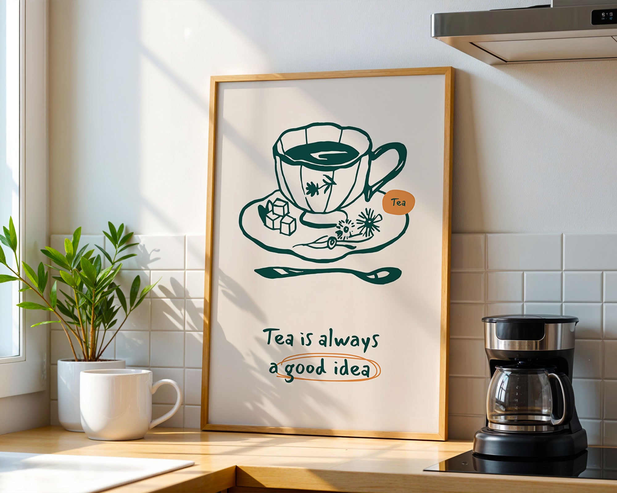 Quiet Morning Tea Moment