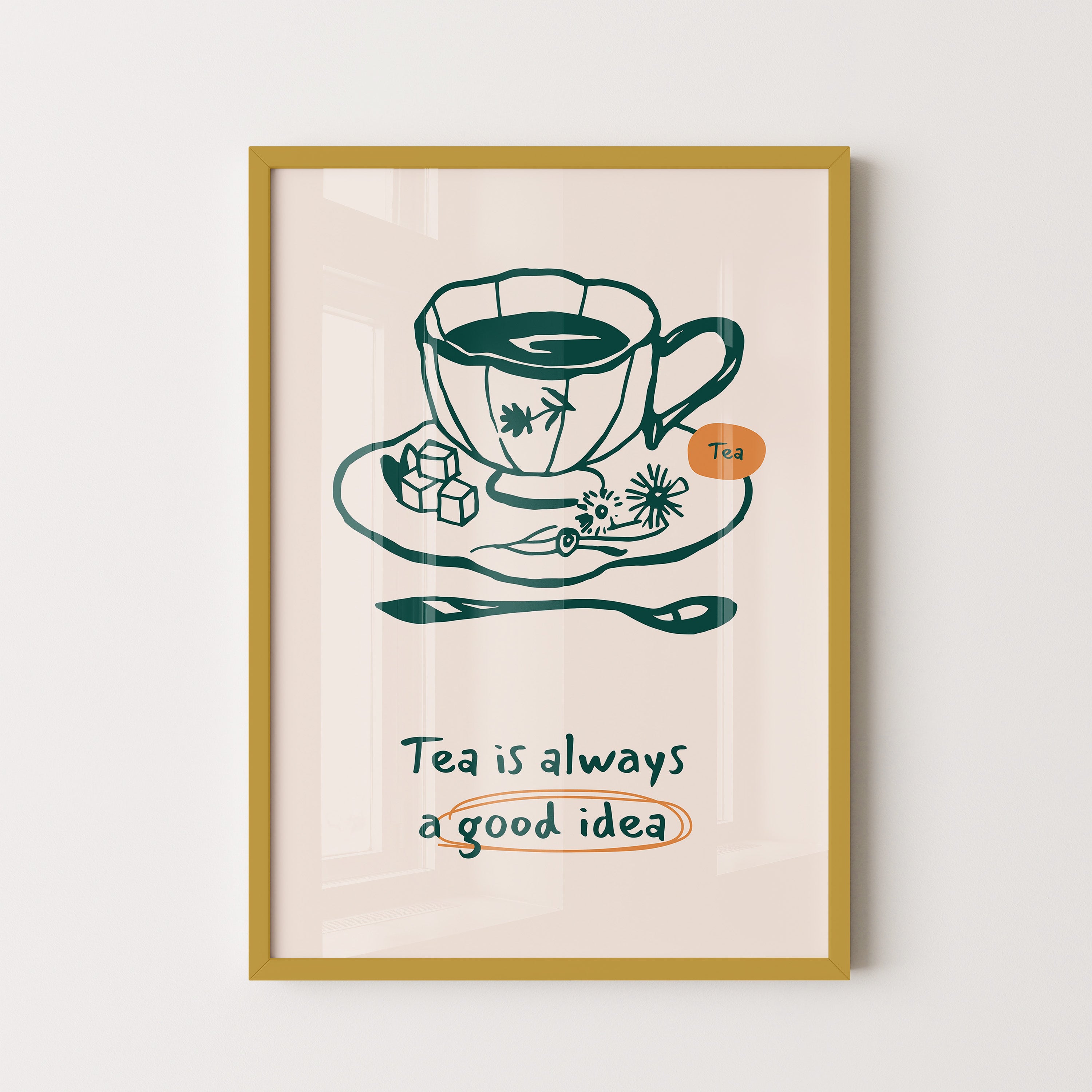 Quiet Morning Tea Moment