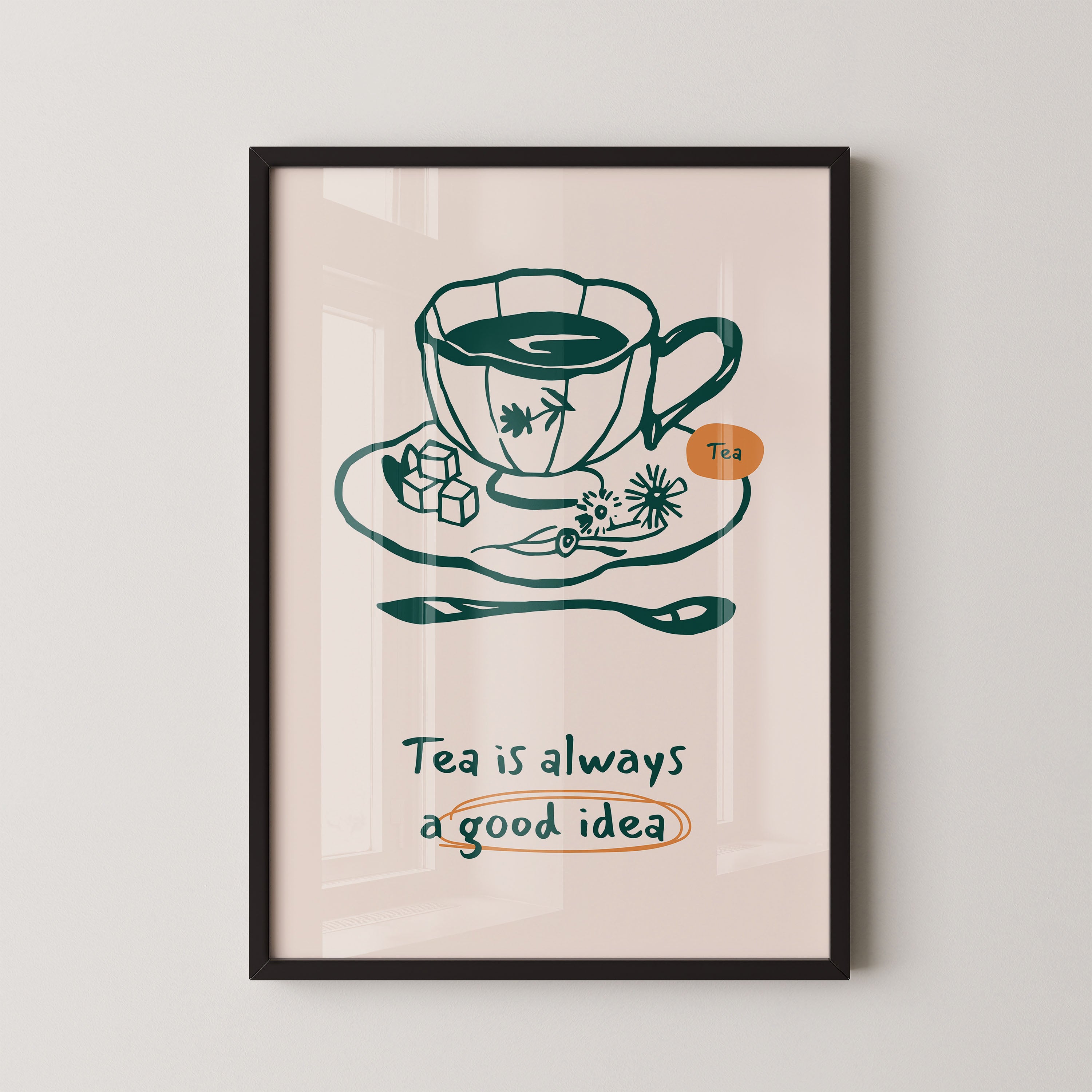 Quiet Morning Tea Moment