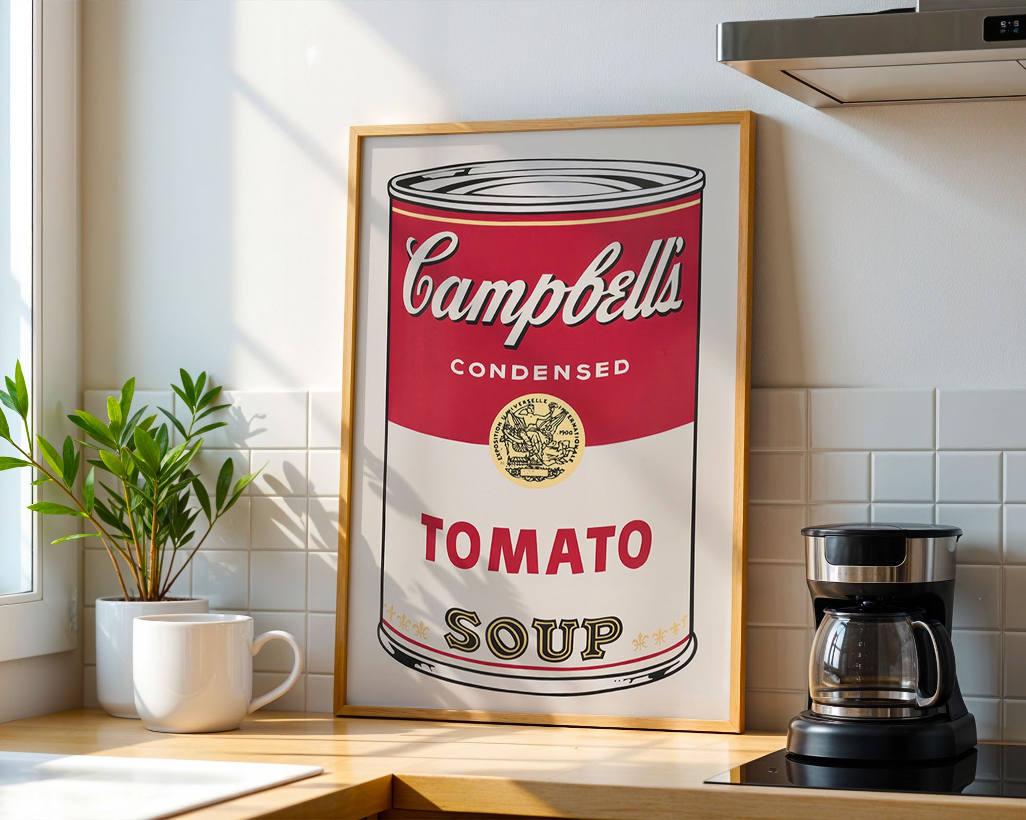 Vintage Tomato Soup Can Pop Art