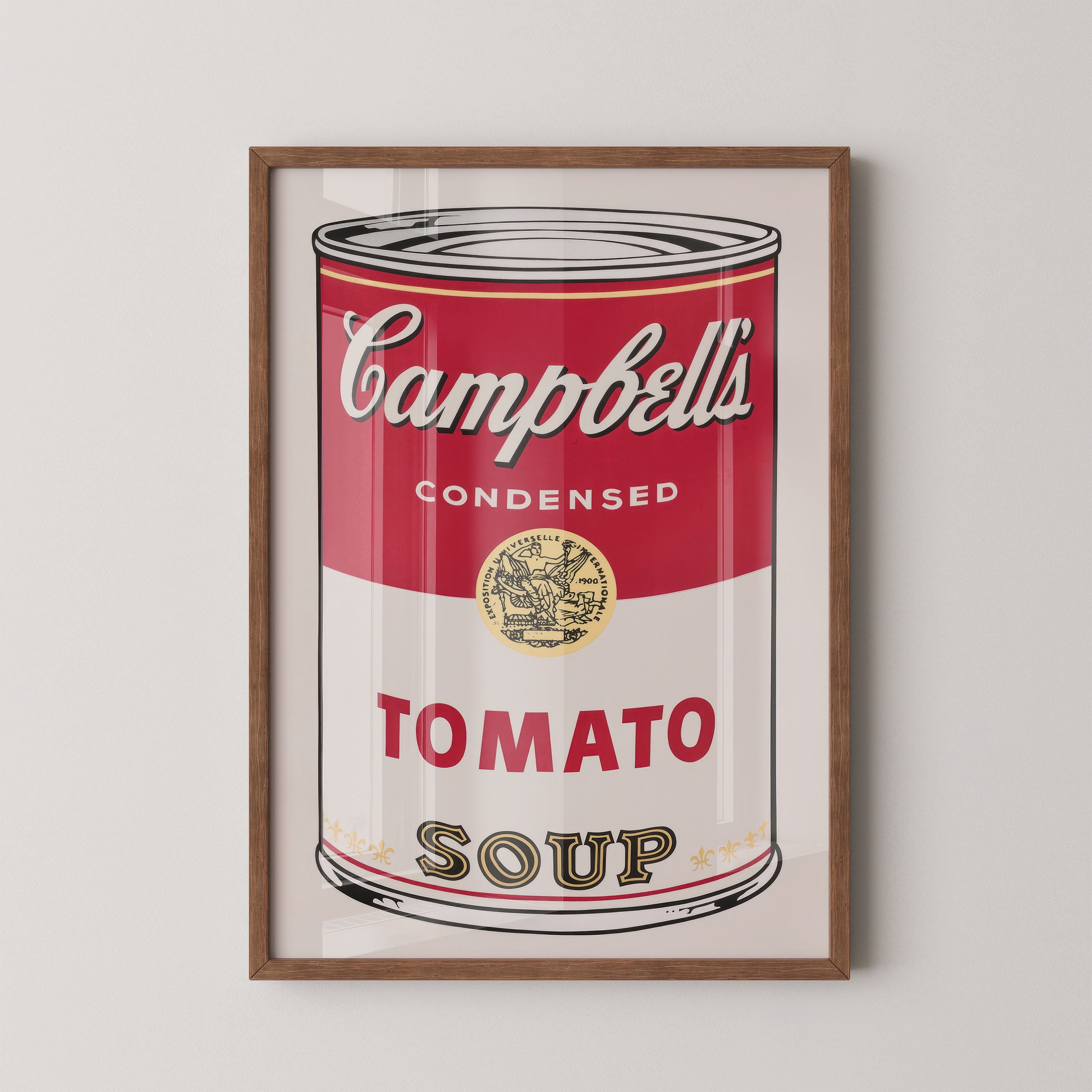 Vintage Tomato Soup Can Pop Art