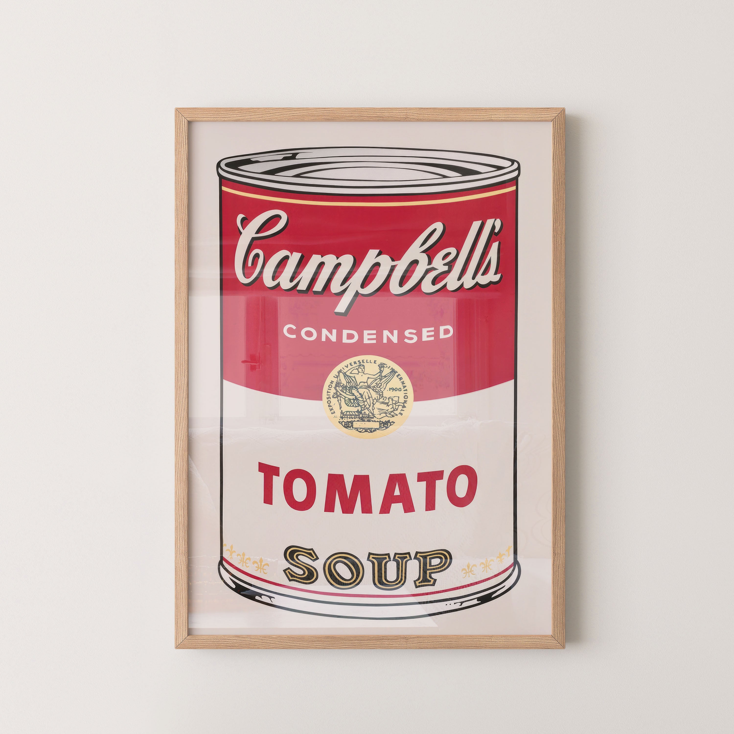 Vintage Tomato Soup Can Pop Art