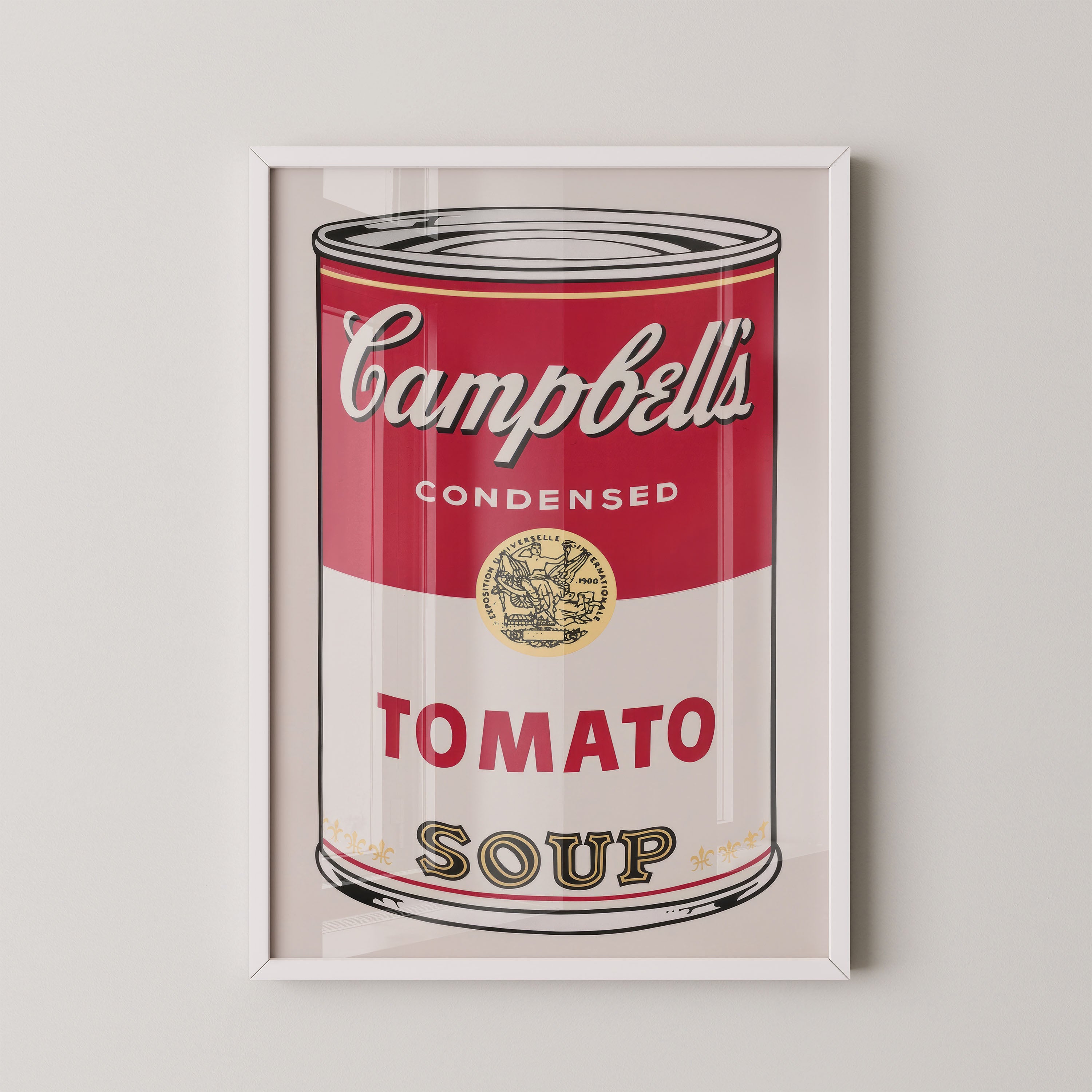 Vintage Tomato Soup Can Pop Art