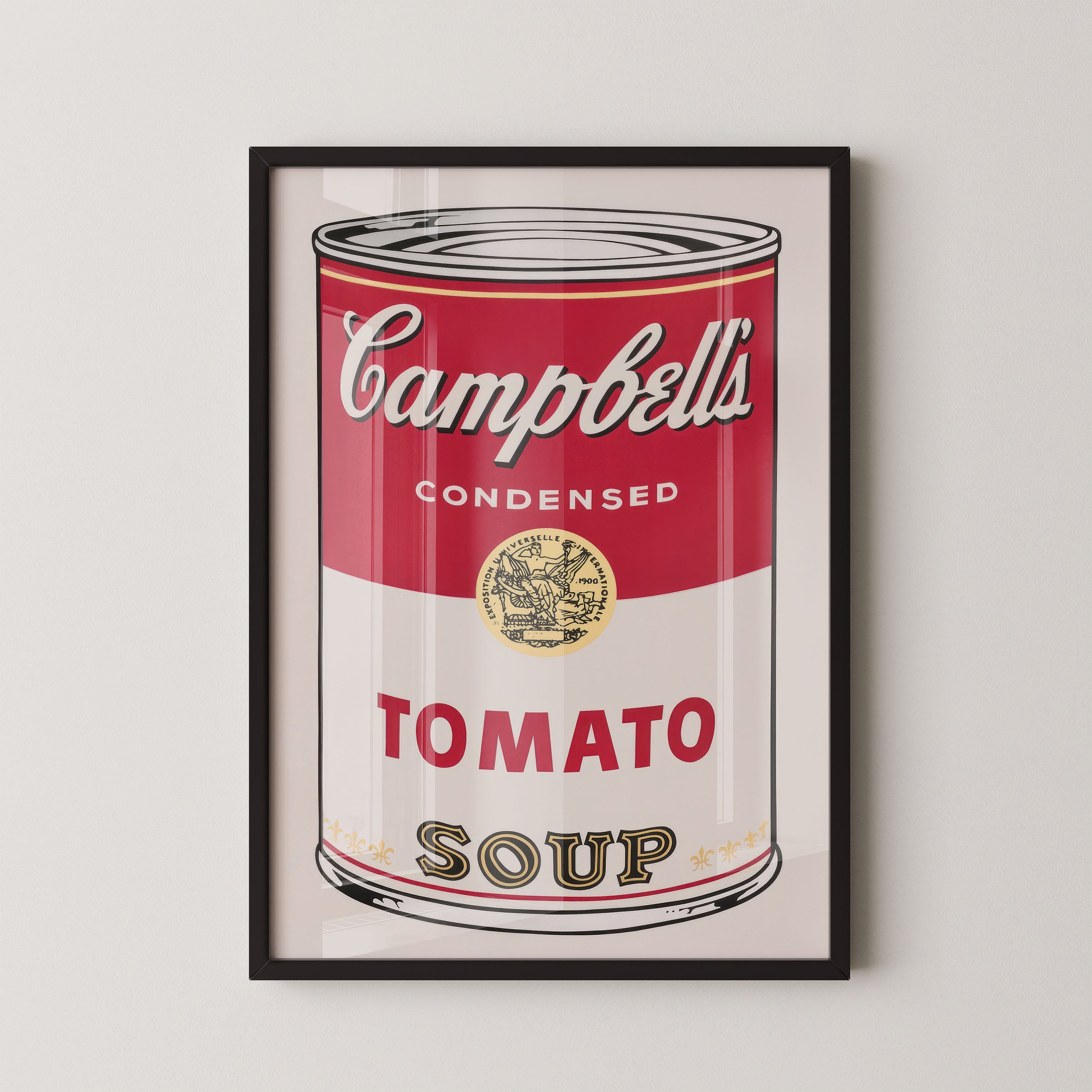 Vintage Tomato Soup Can Pop Art