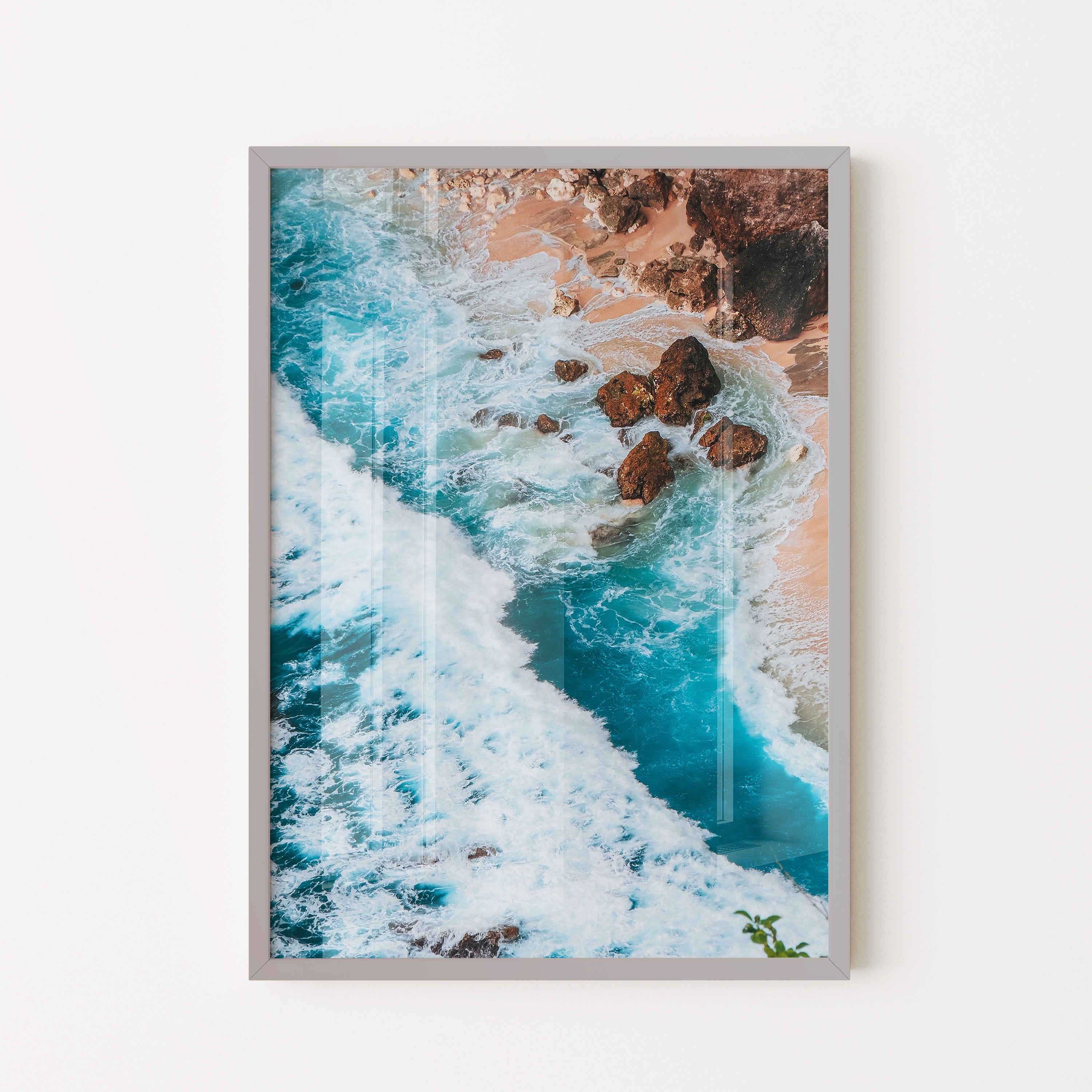 Aerial Coastal Waves