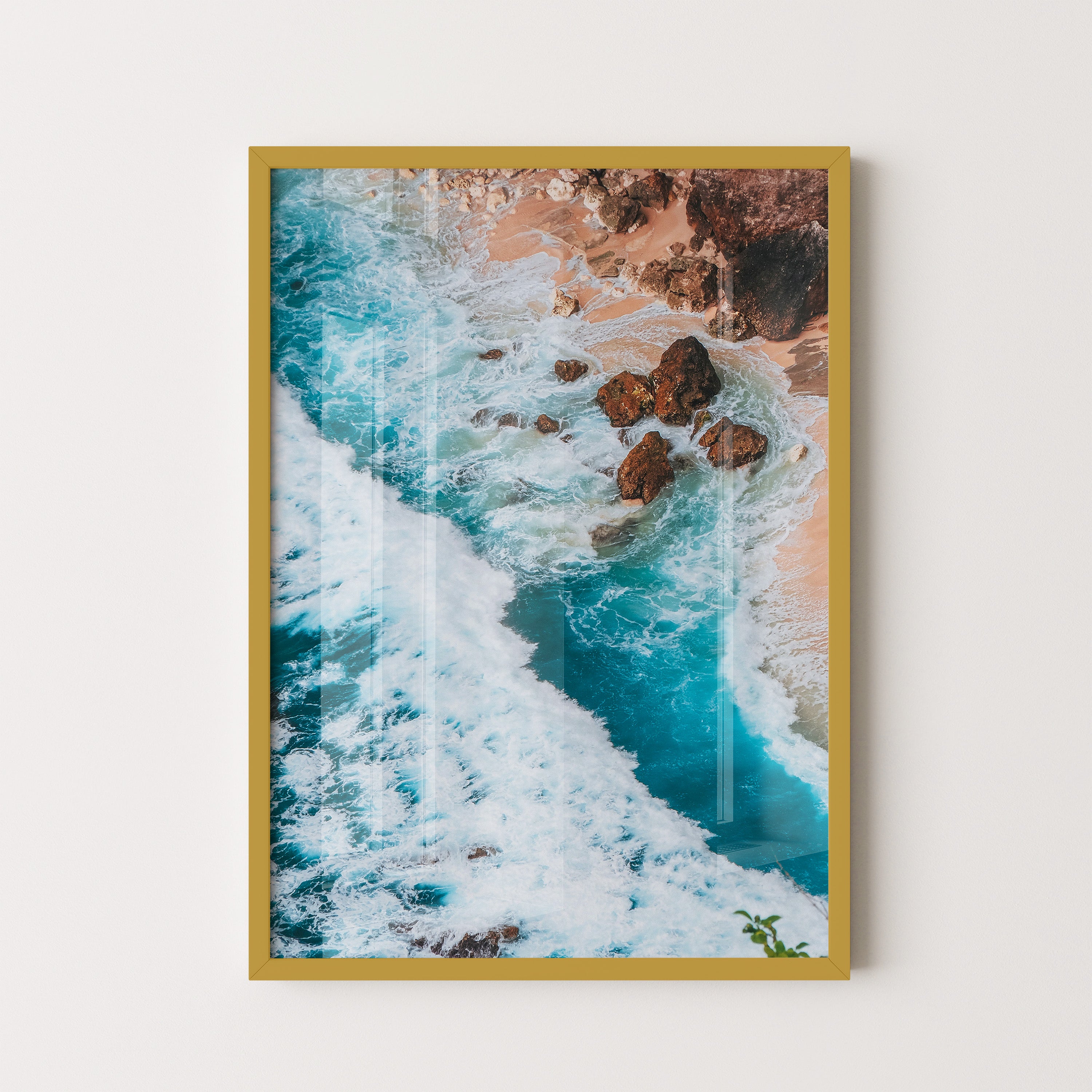 Aerial Coastal Waves