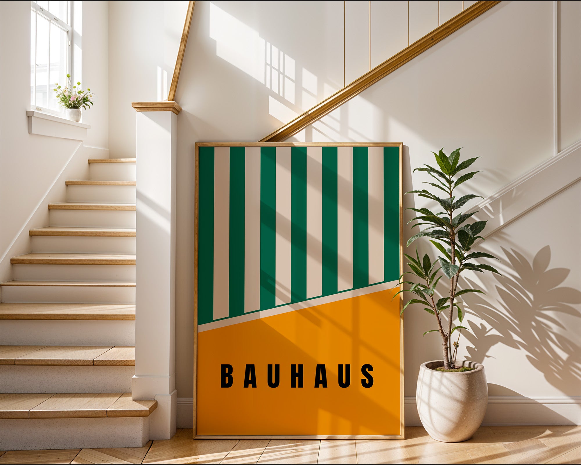 Bauhaus Geometry – Abstract Modern art