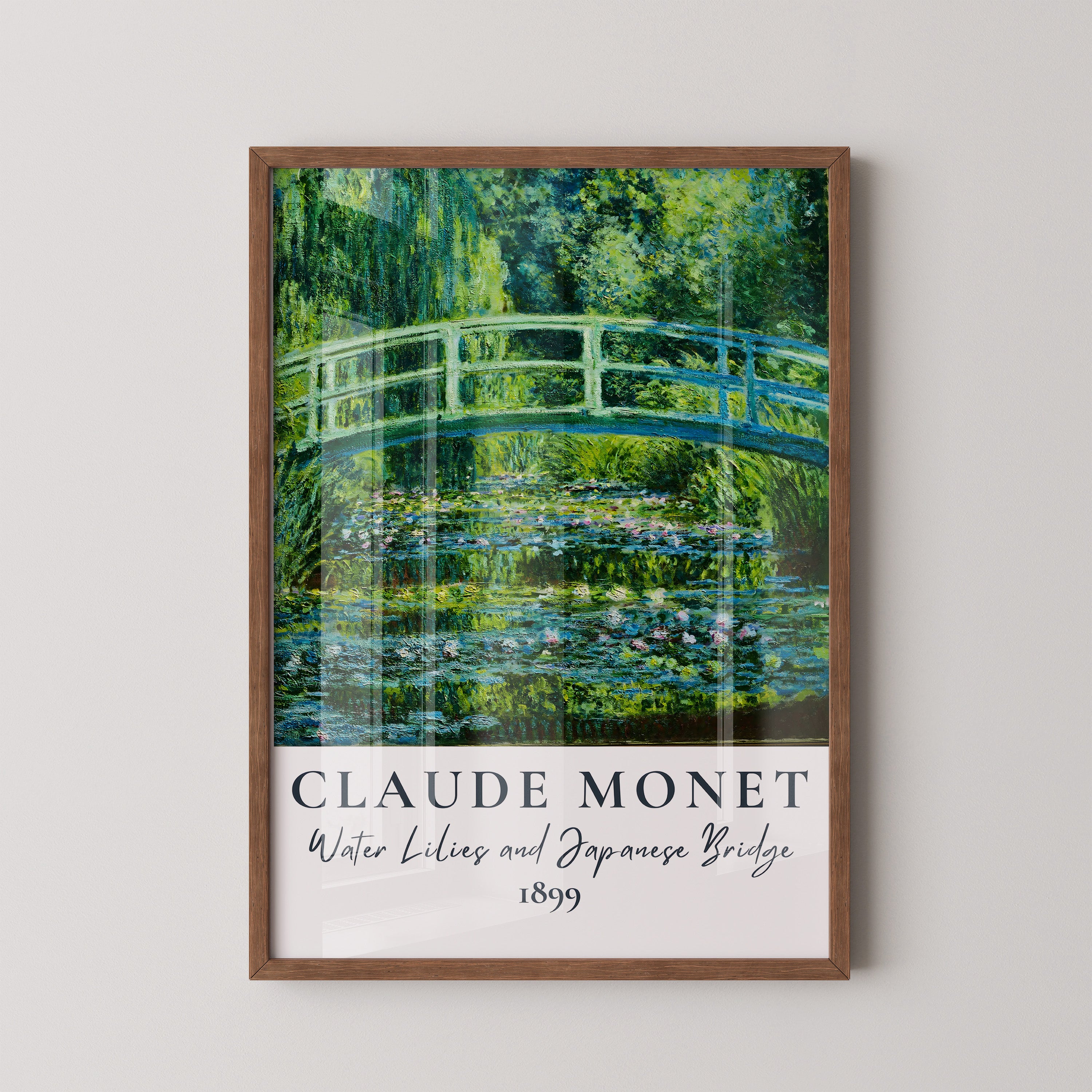 Water Lilies & Japanese Bridge – Claude Monet