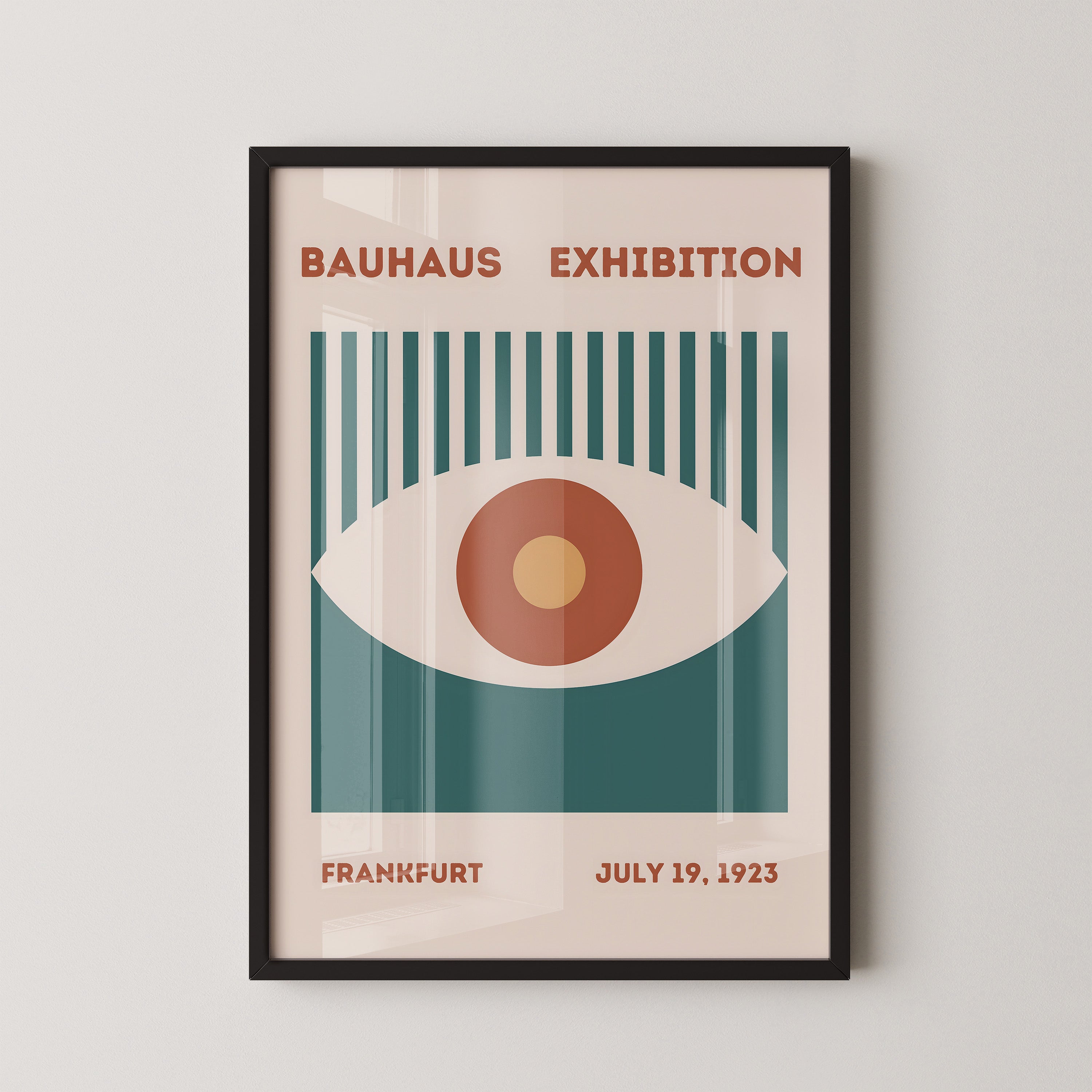 Geometric Eye – Bauhaus Exhibition