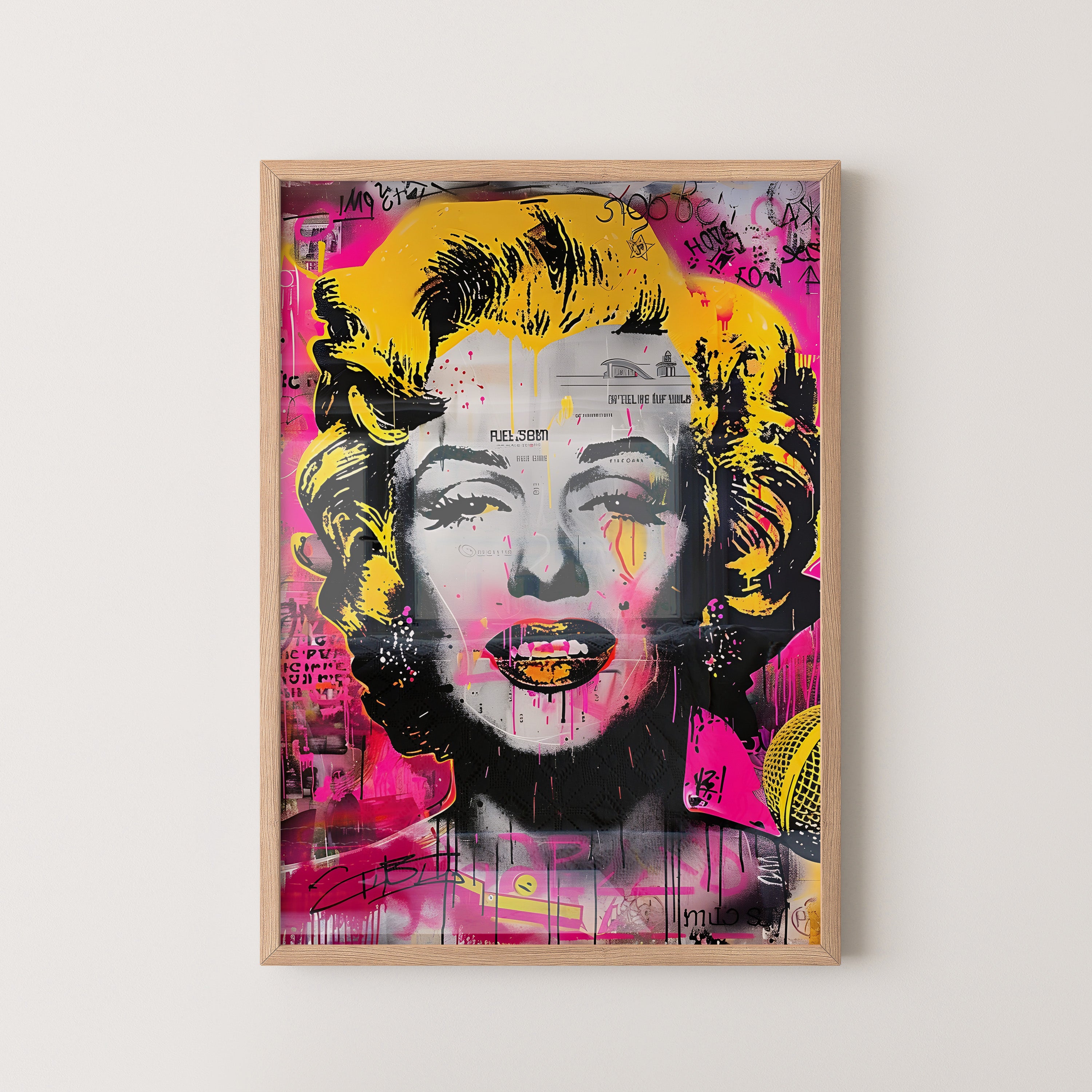 Neon Muse Portrait