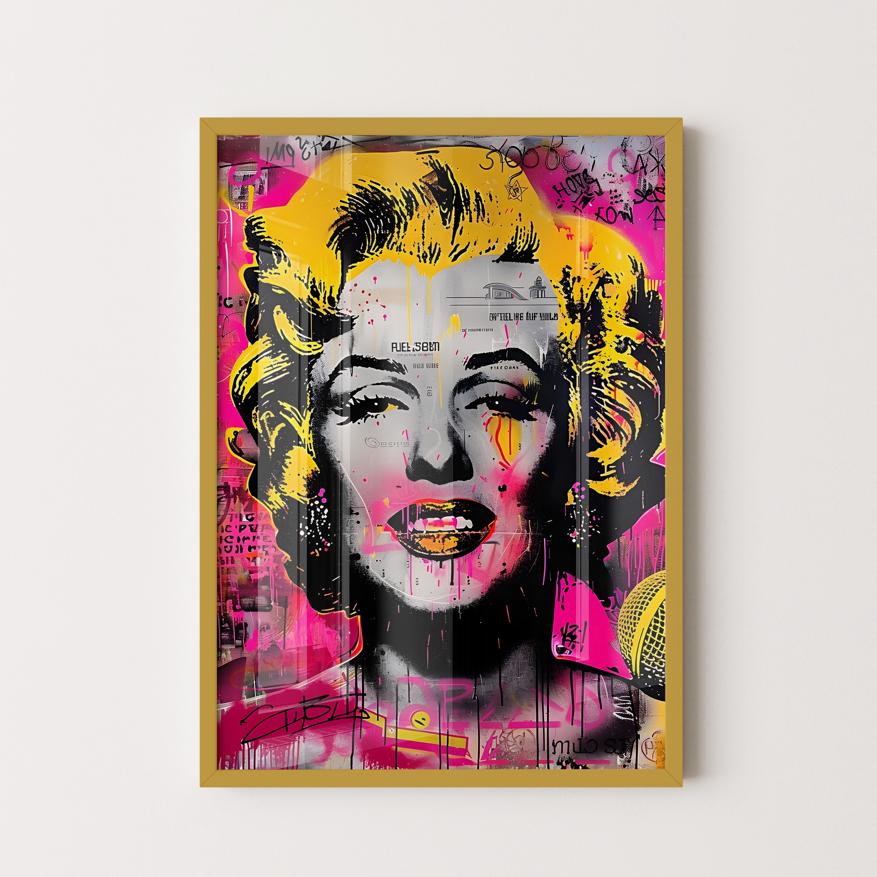 Neon Muse Portrait