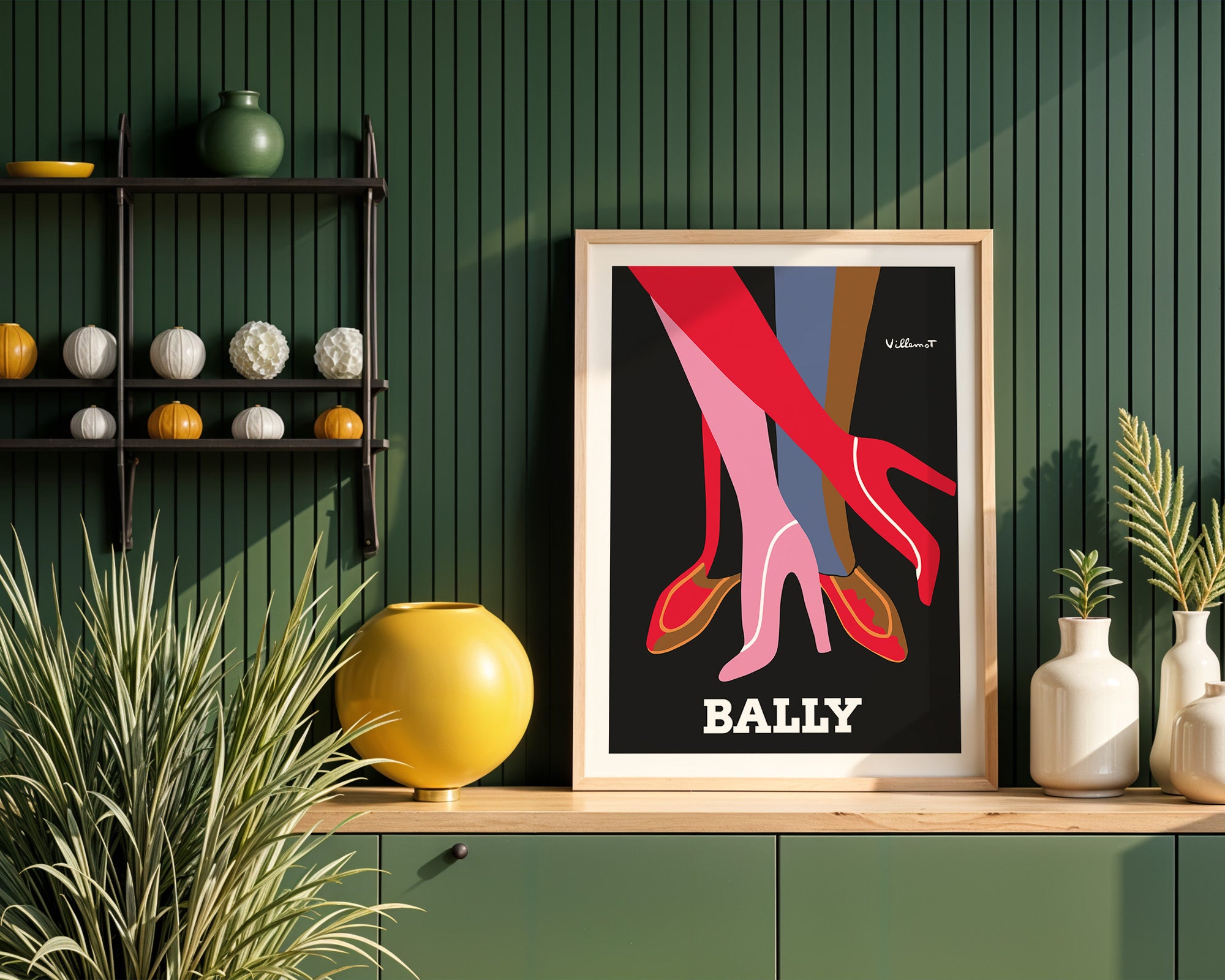 Bally Fashion Steps Poster