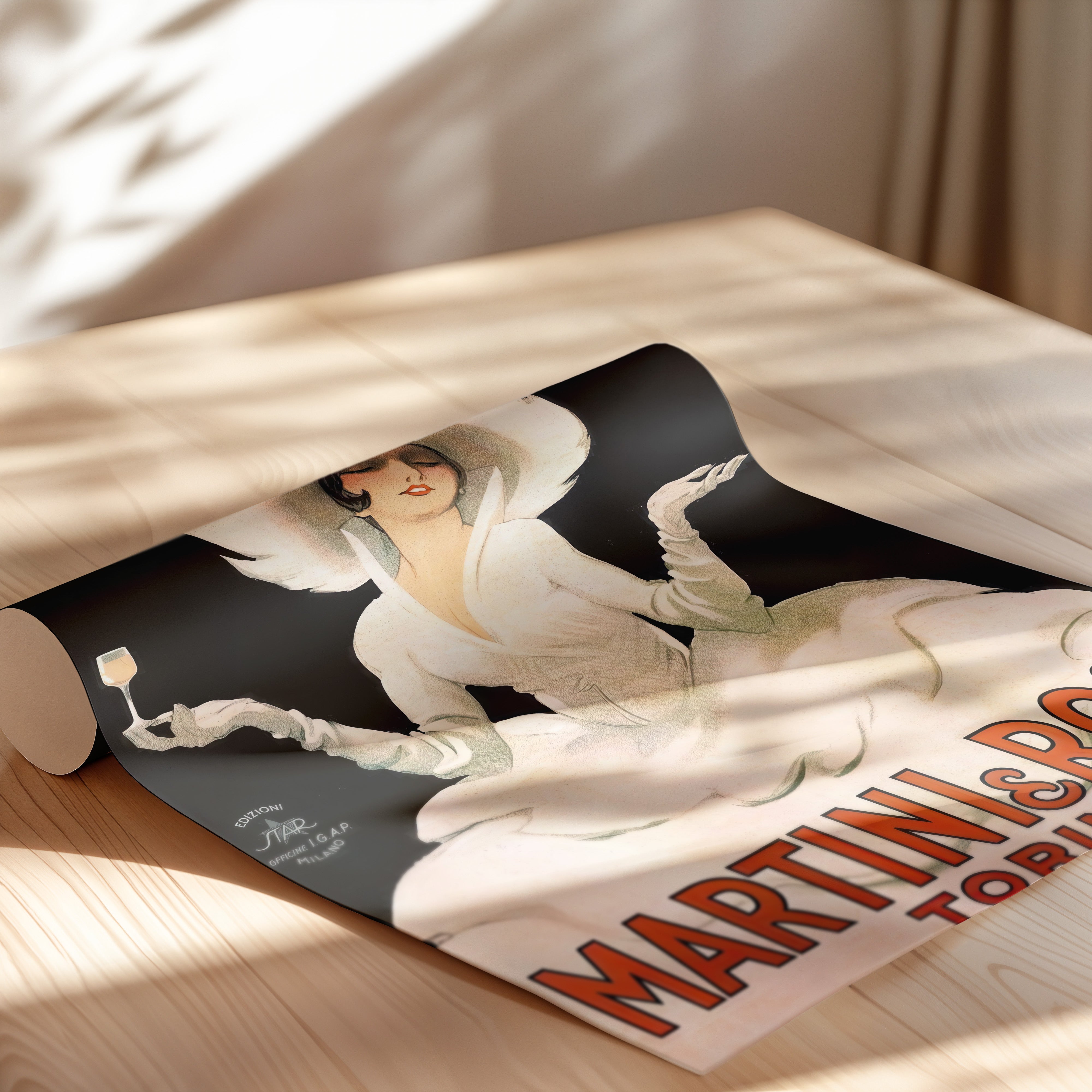 Vermouth Bianco – Vintage Italian Wall Art