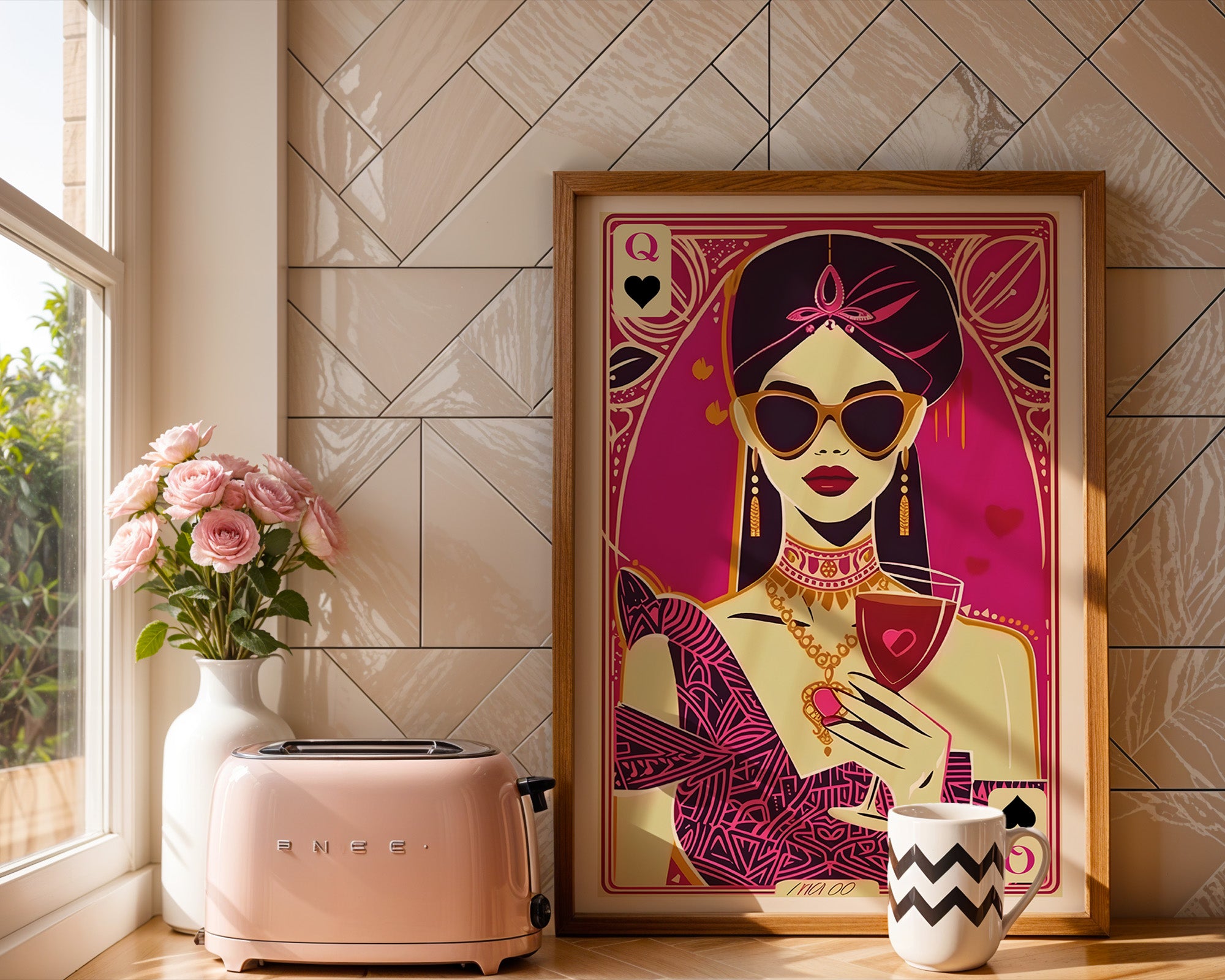 Queen of Spades Pop Art