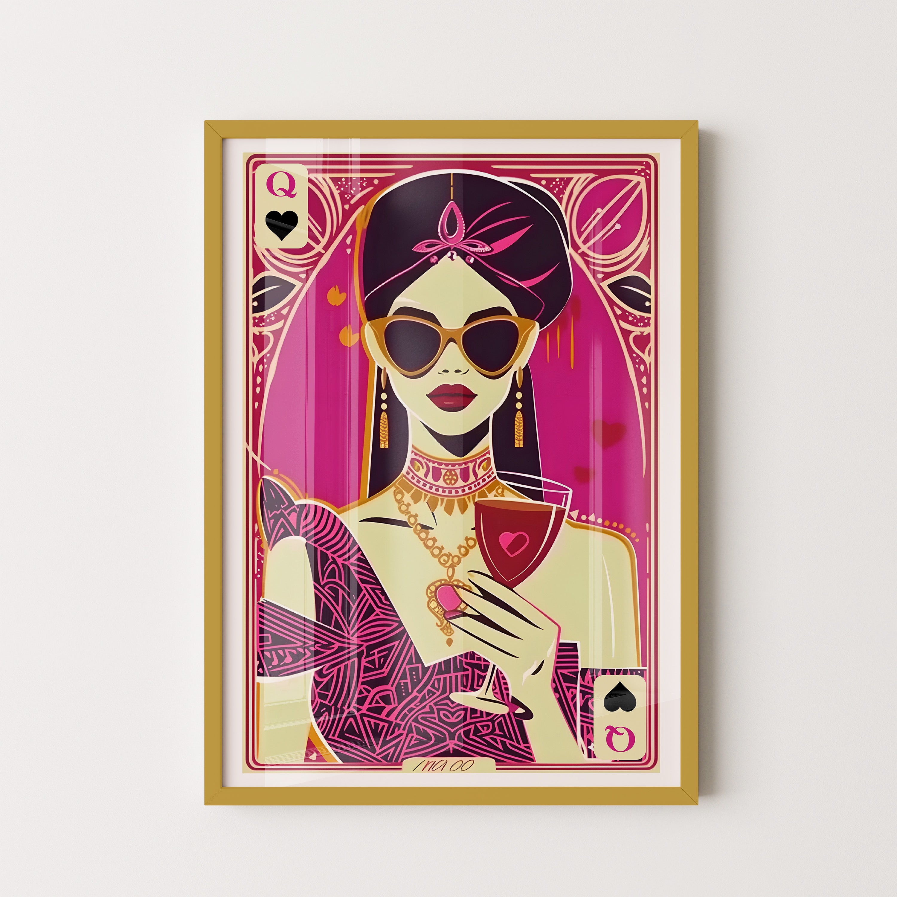 Queen of Spades Pop Art