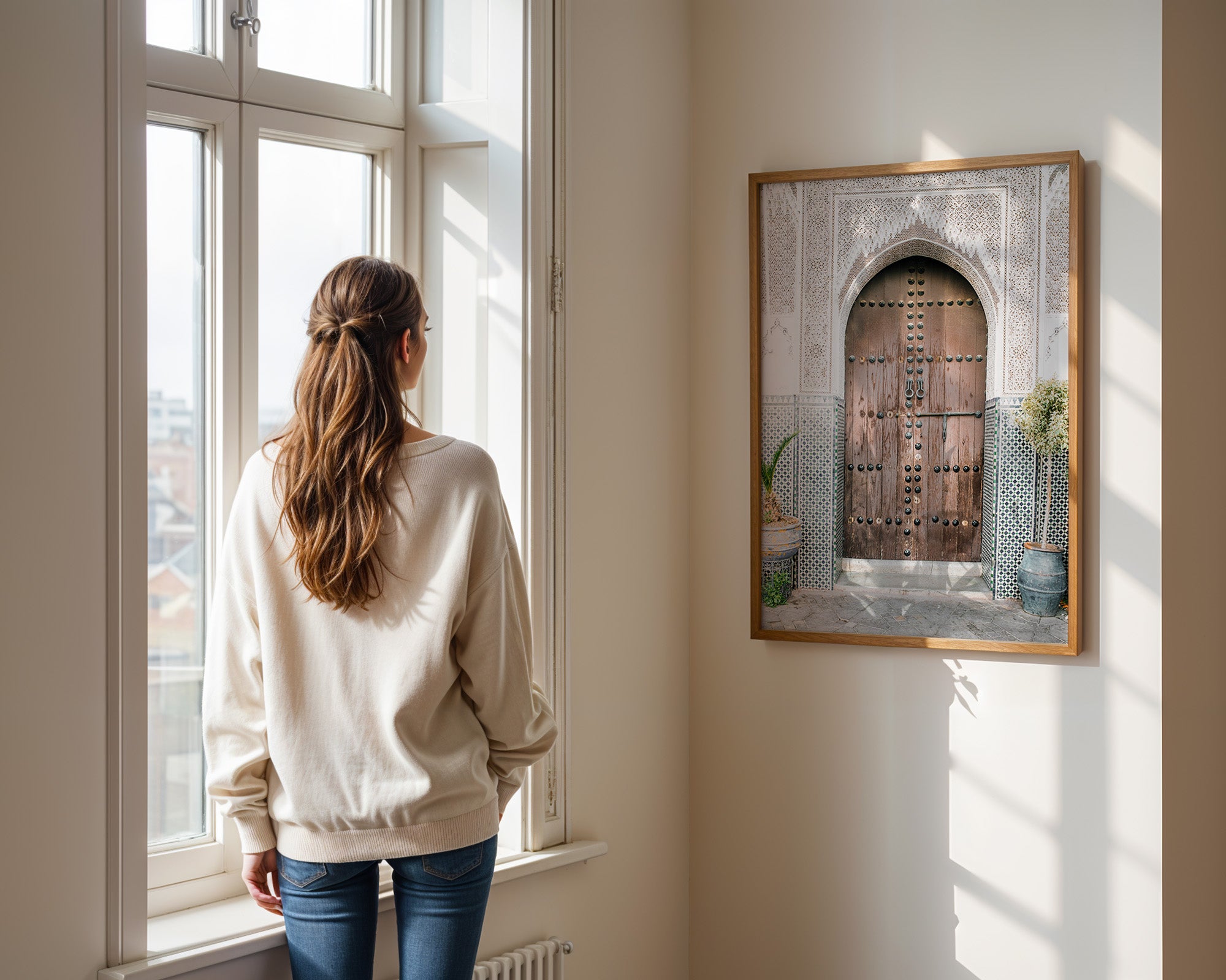 Ornate Wooden Doorway
