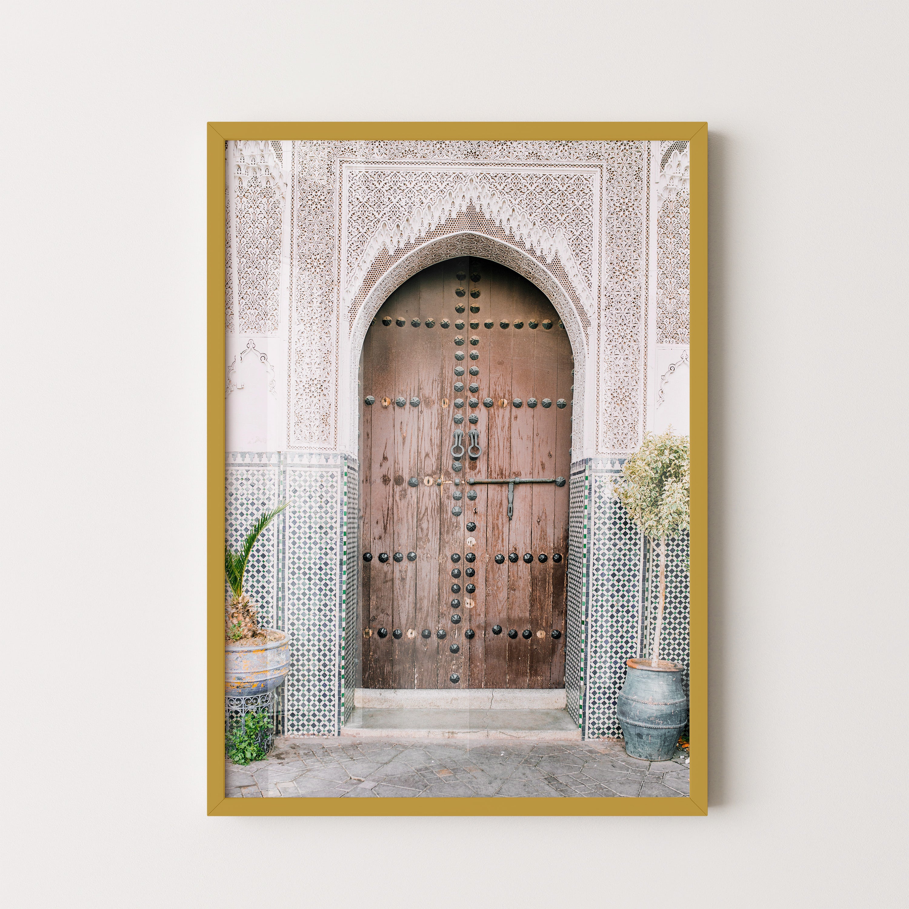 Ornate Wooden Doorway