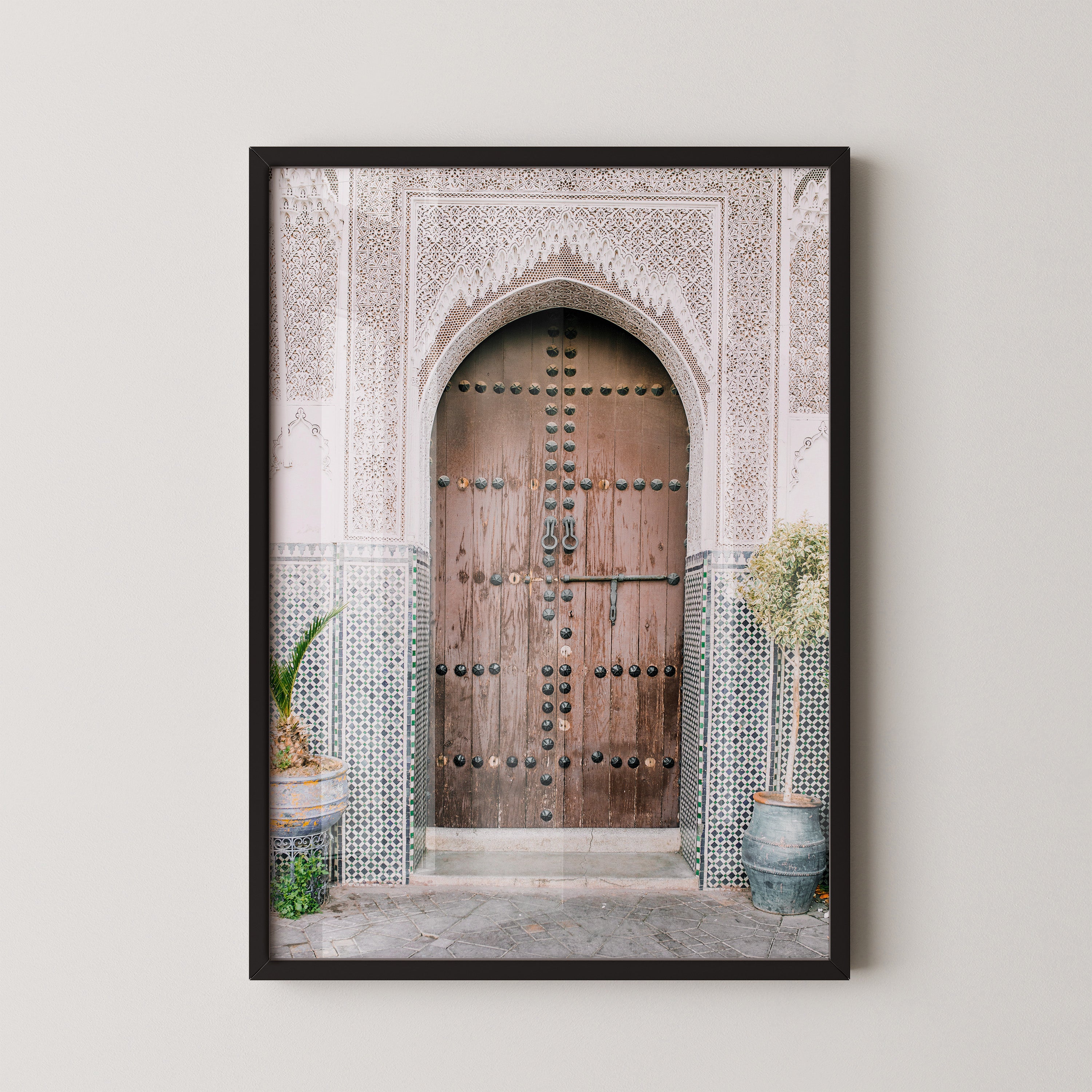 Ornate Wooden Doorway