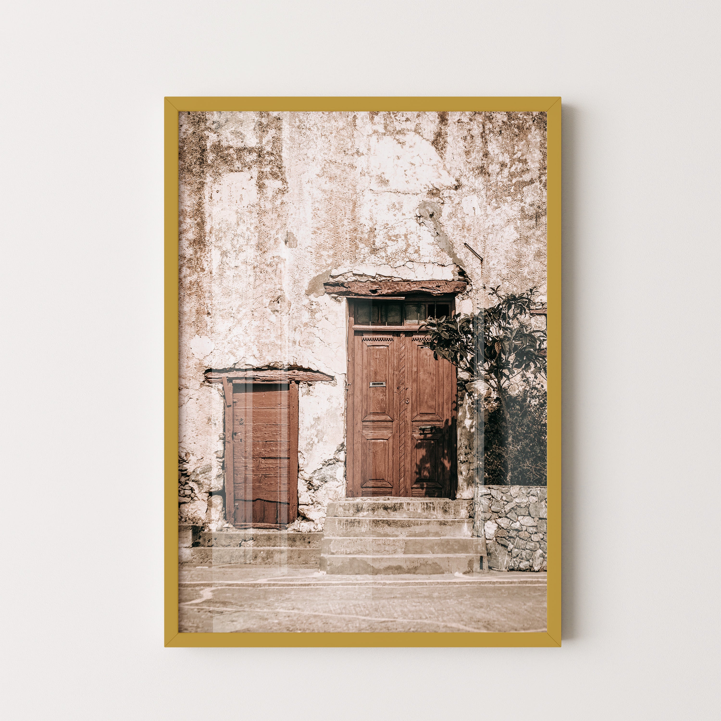 Rustic Wooden Doors – Vintage Wall Photography