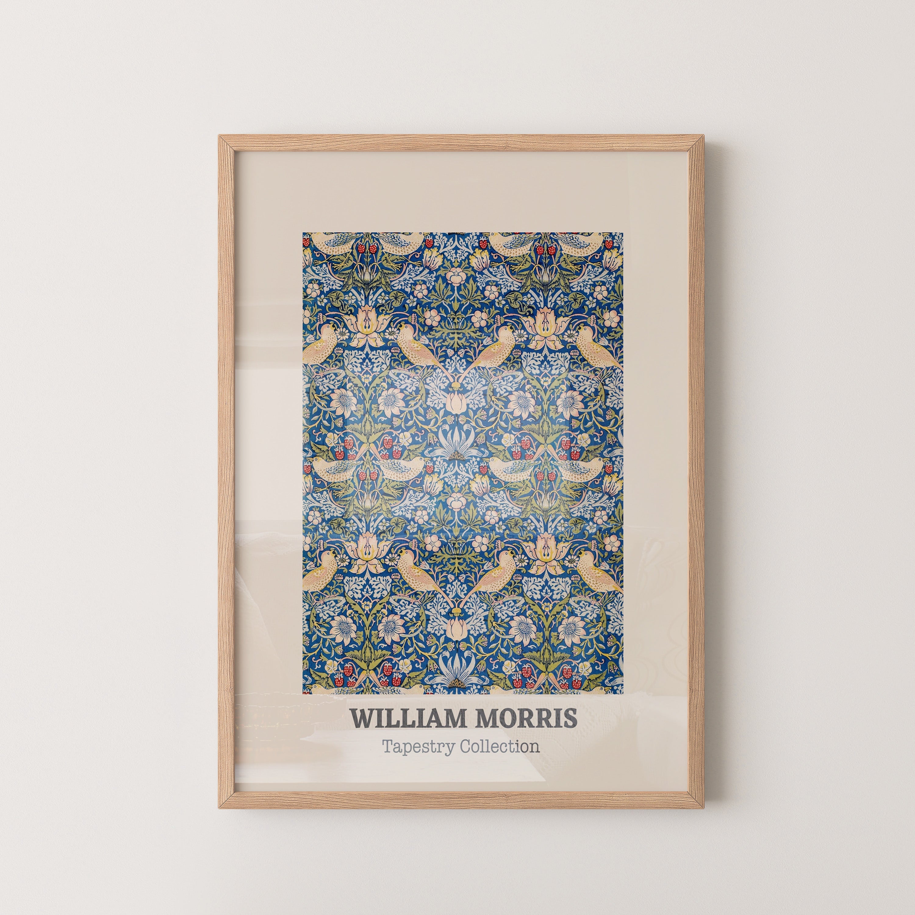 Blue Tapestry Birds – William Morris