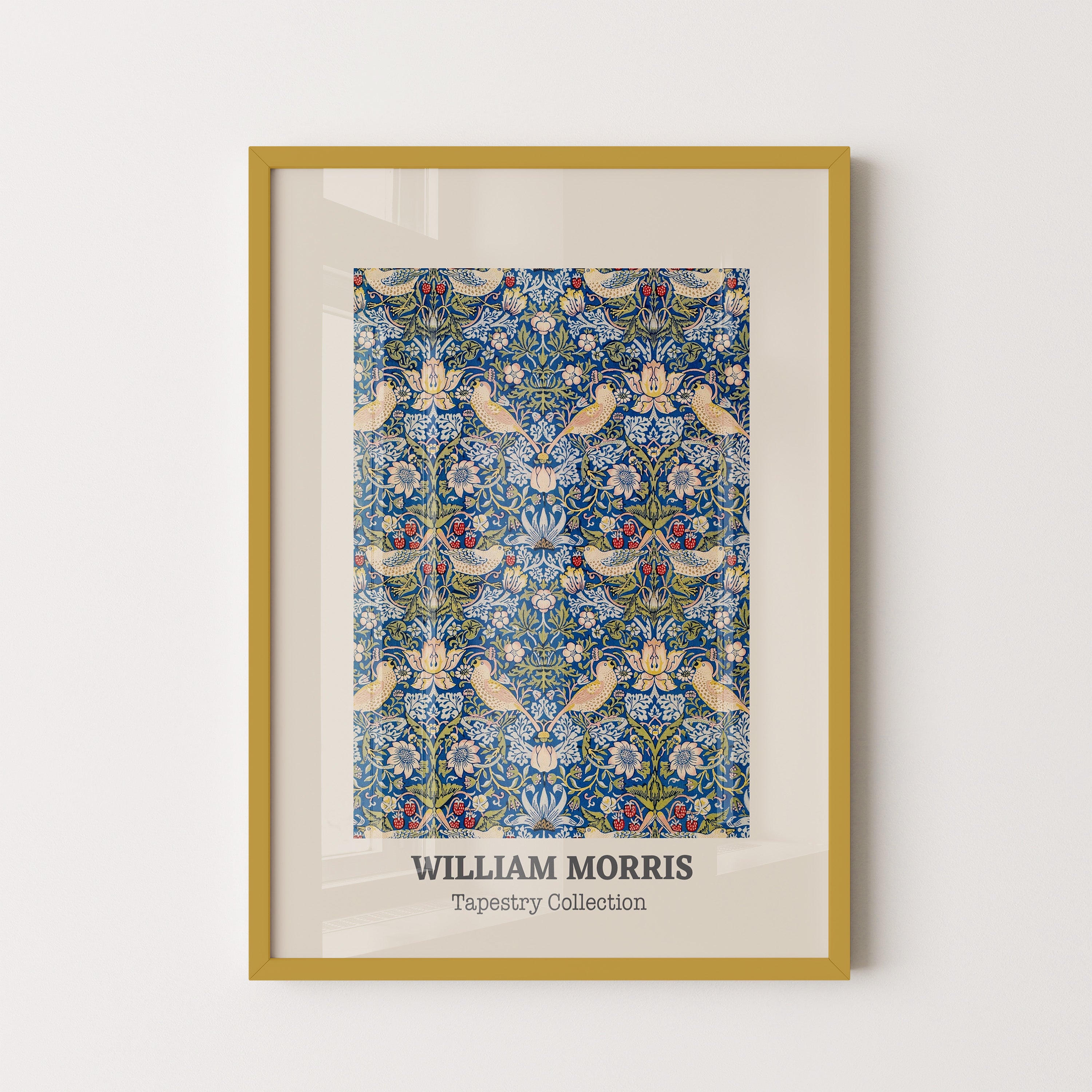 Blue Tapestry Birds – William Morris