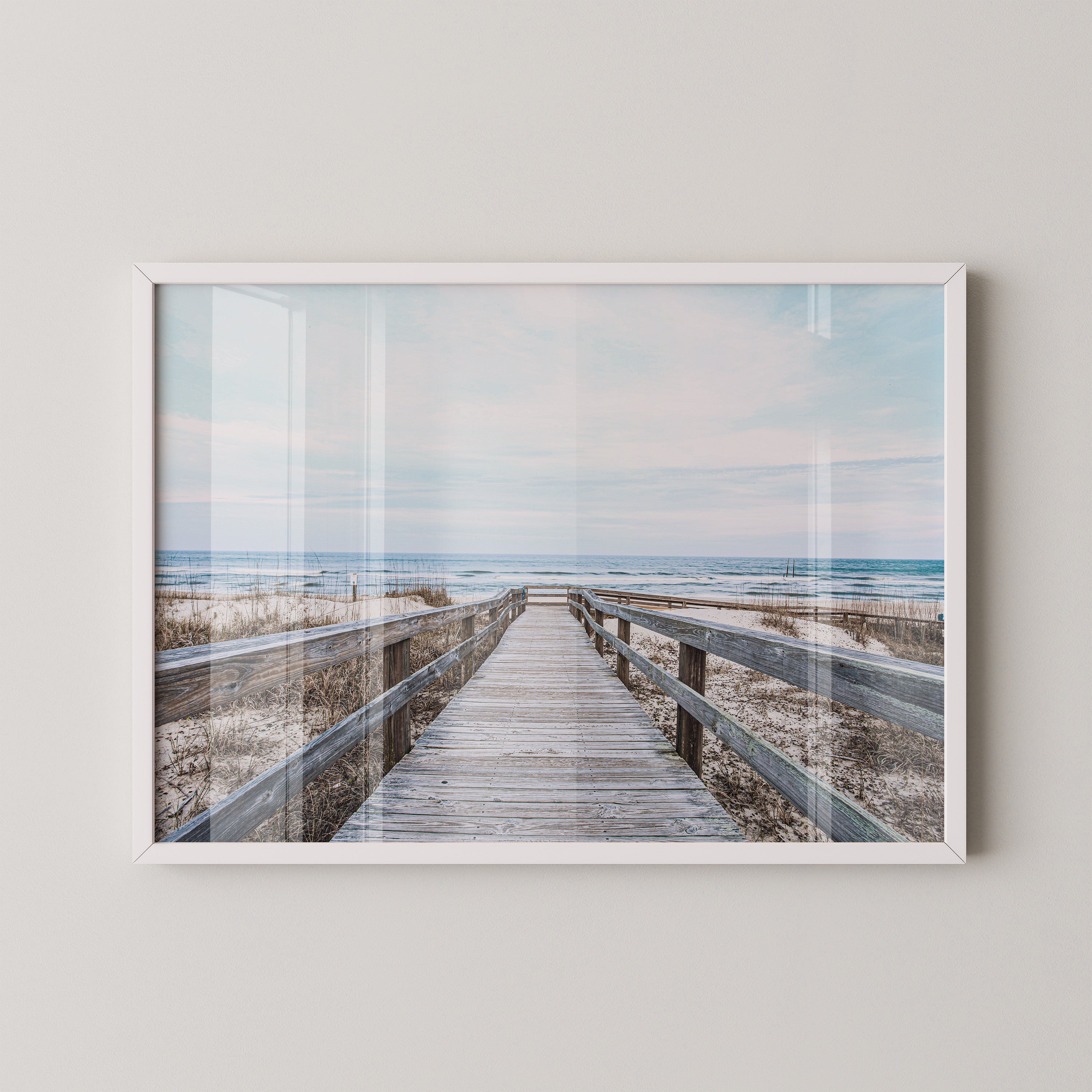 Boardwalk to Ocean – Beach Landscape