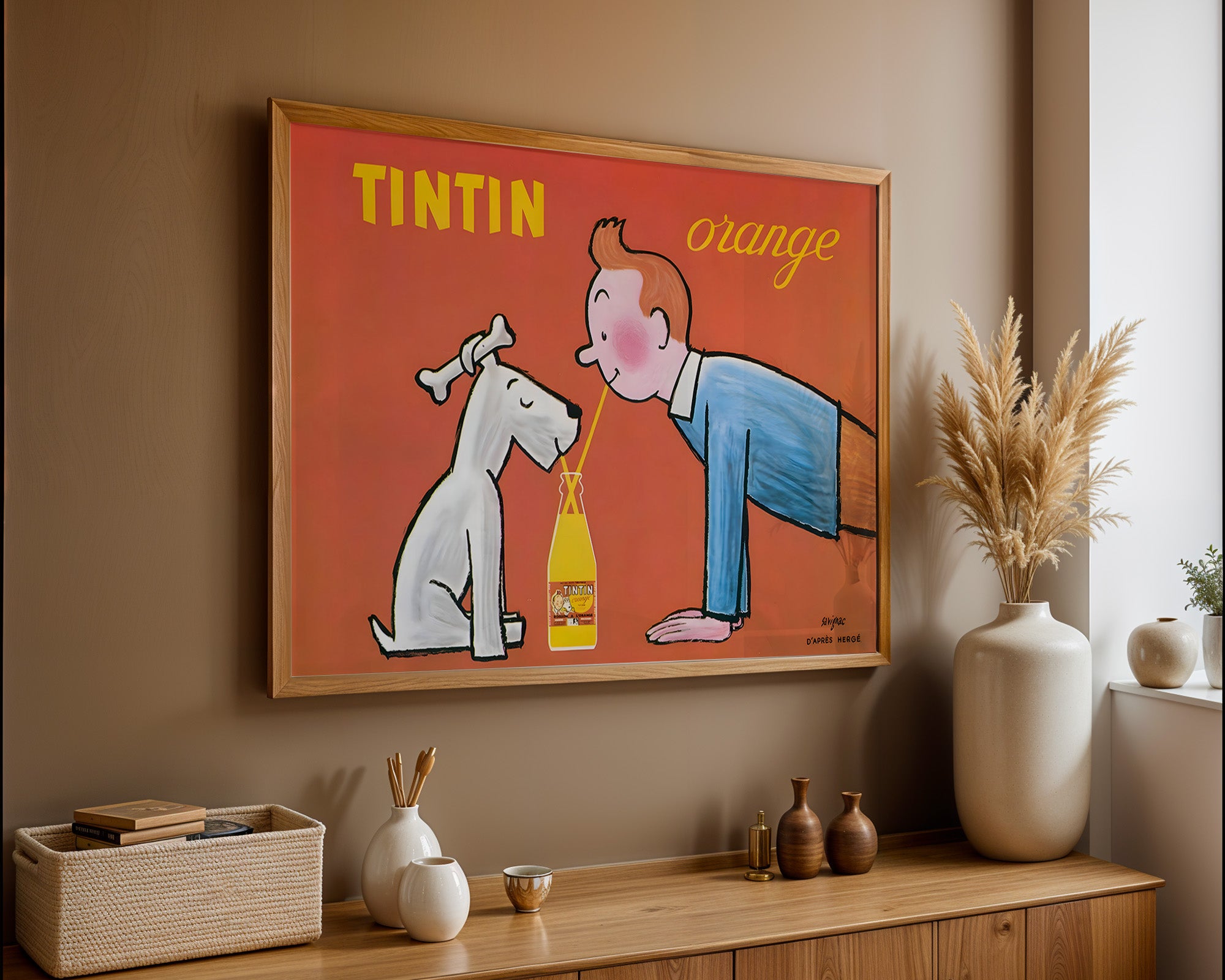 Tintin Orange Moment