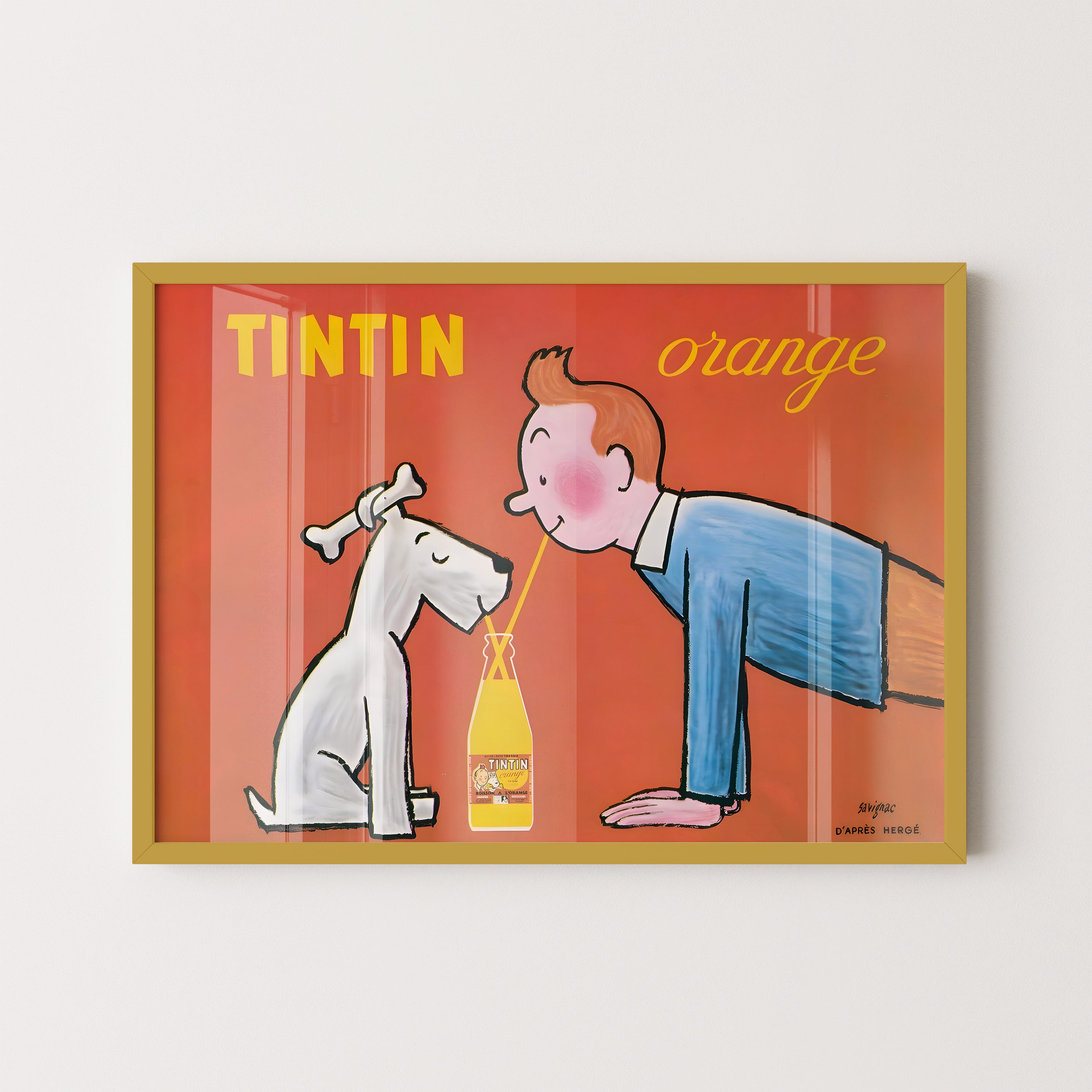 Tintin Orange Moment