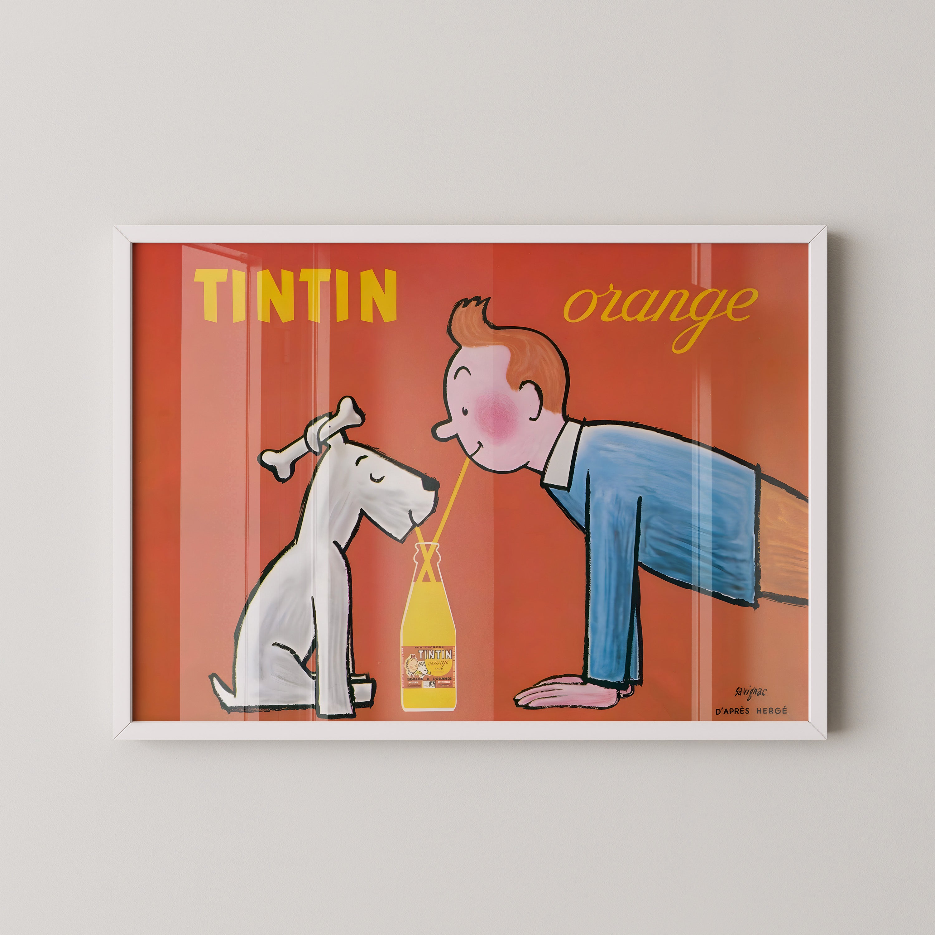 Tintin Orange Moment