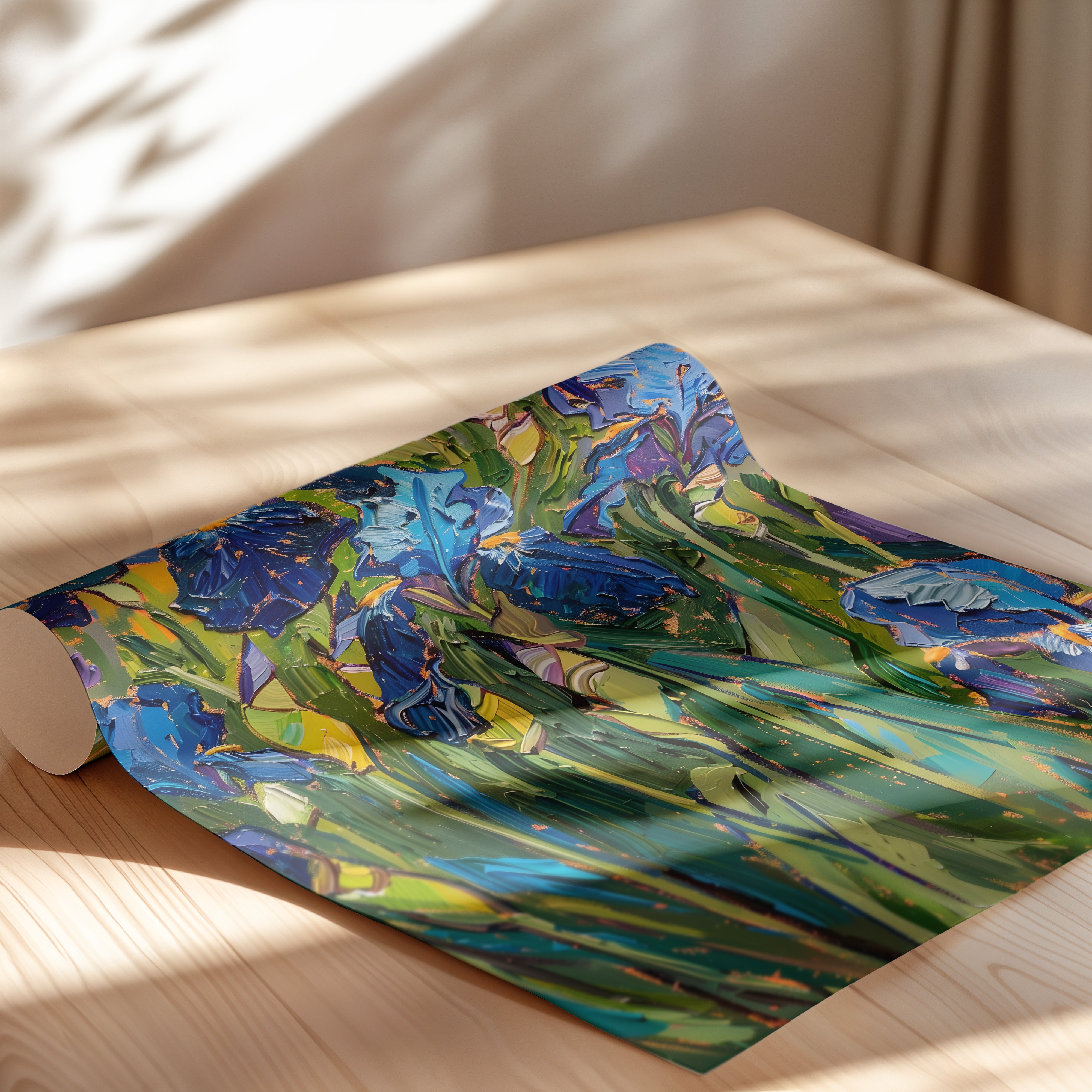 Irises in the Garden – Vincent van Gogh