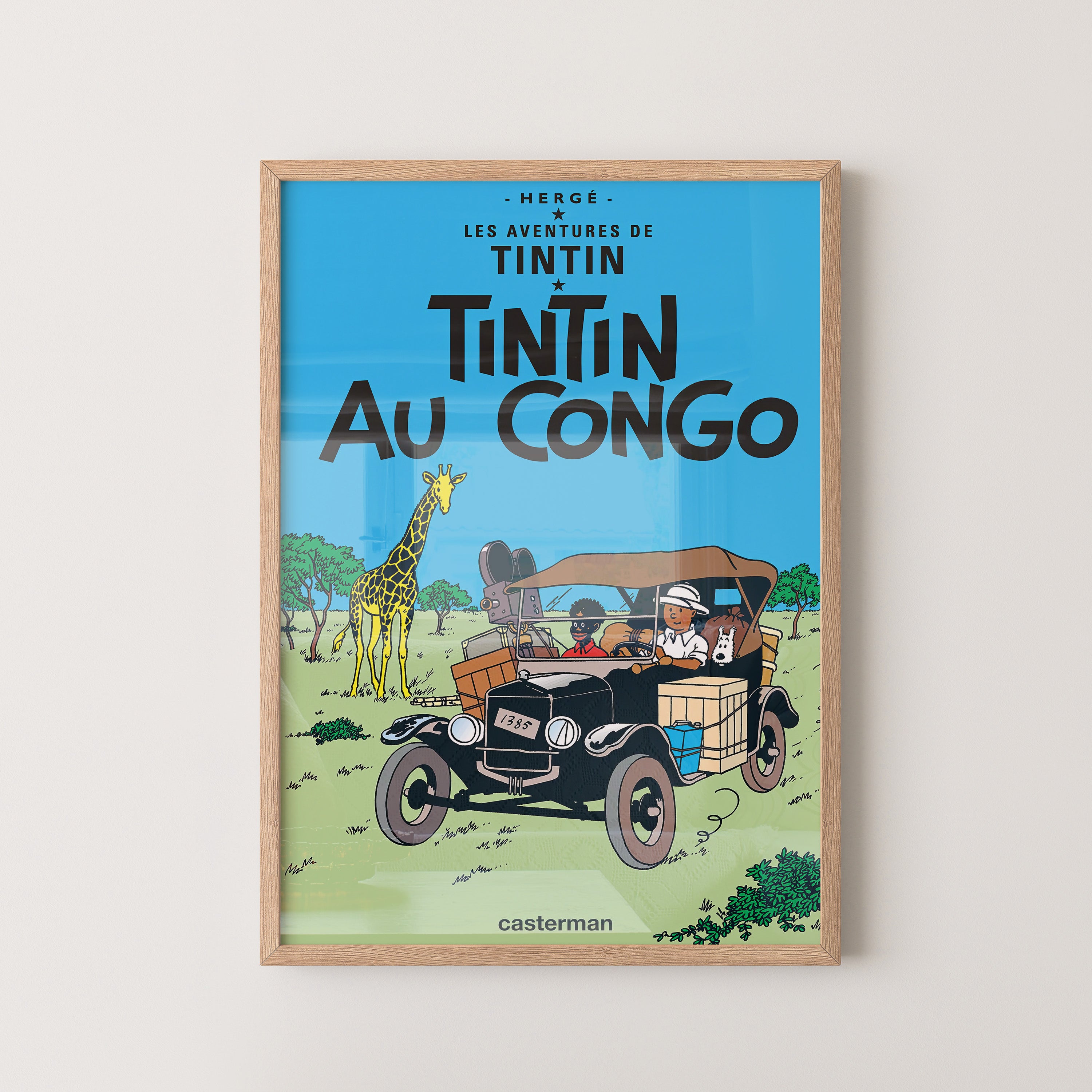 Vintage Safari Adventure Poster