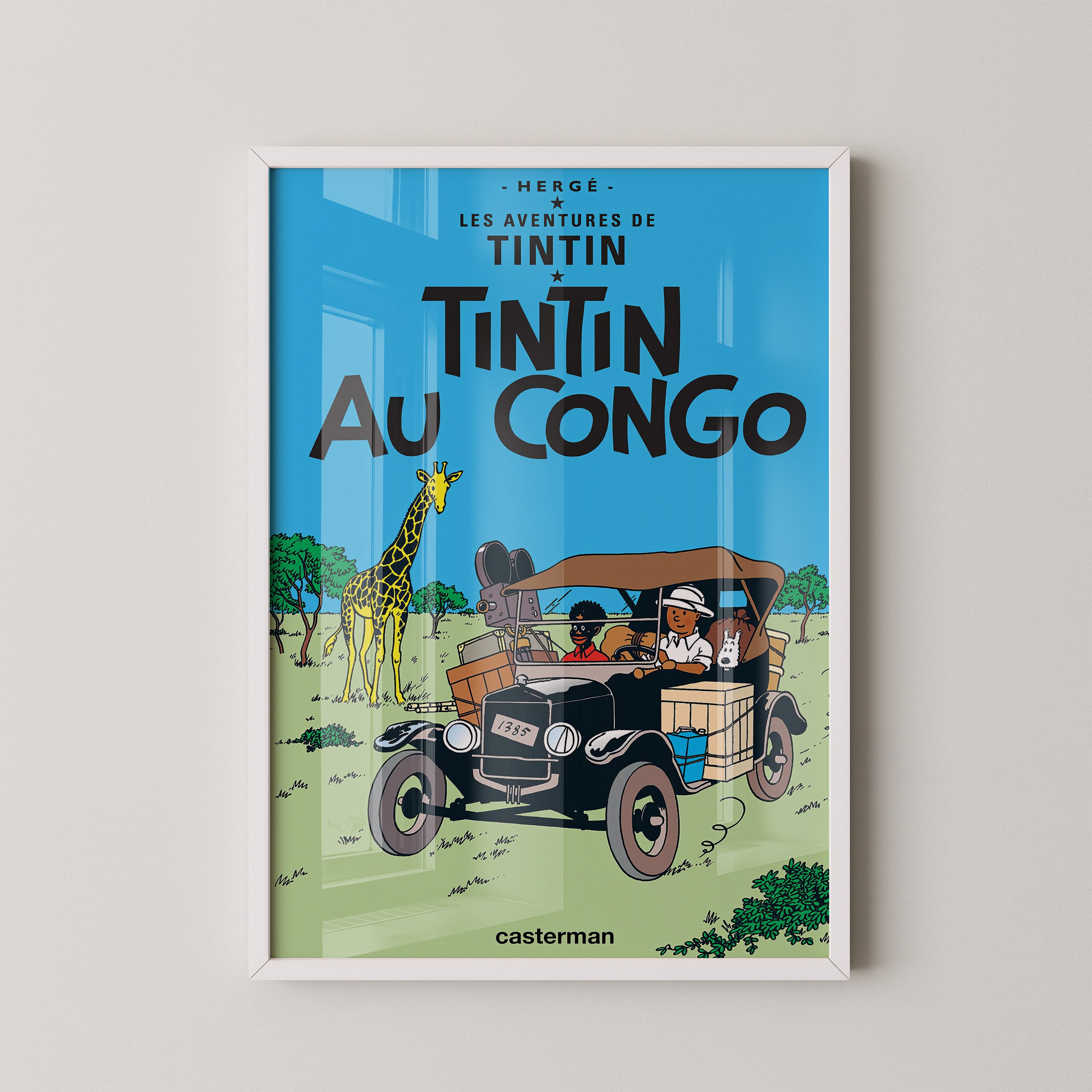 Vintage Safari Adventure Poster