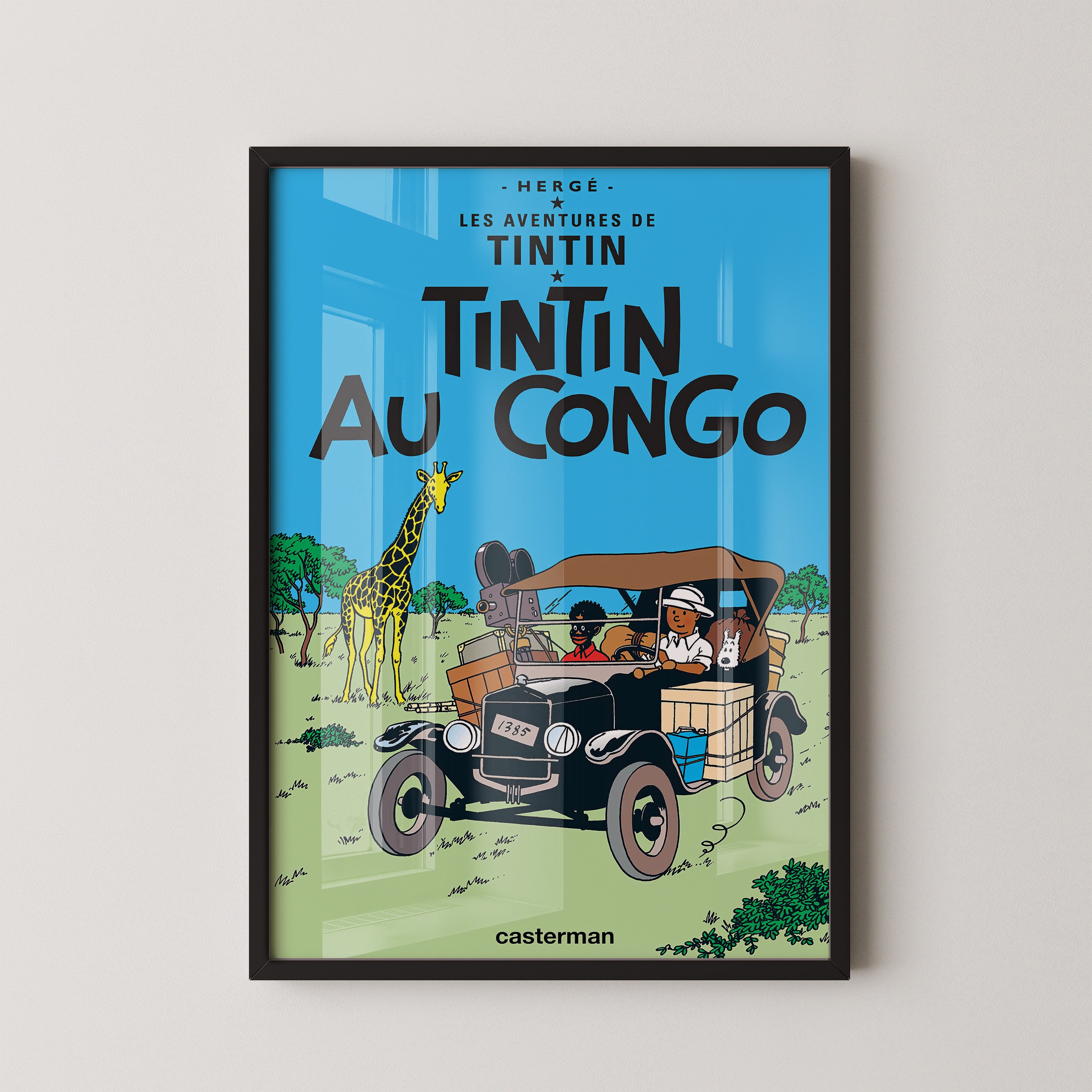 Vintage Safari Adventure Poster