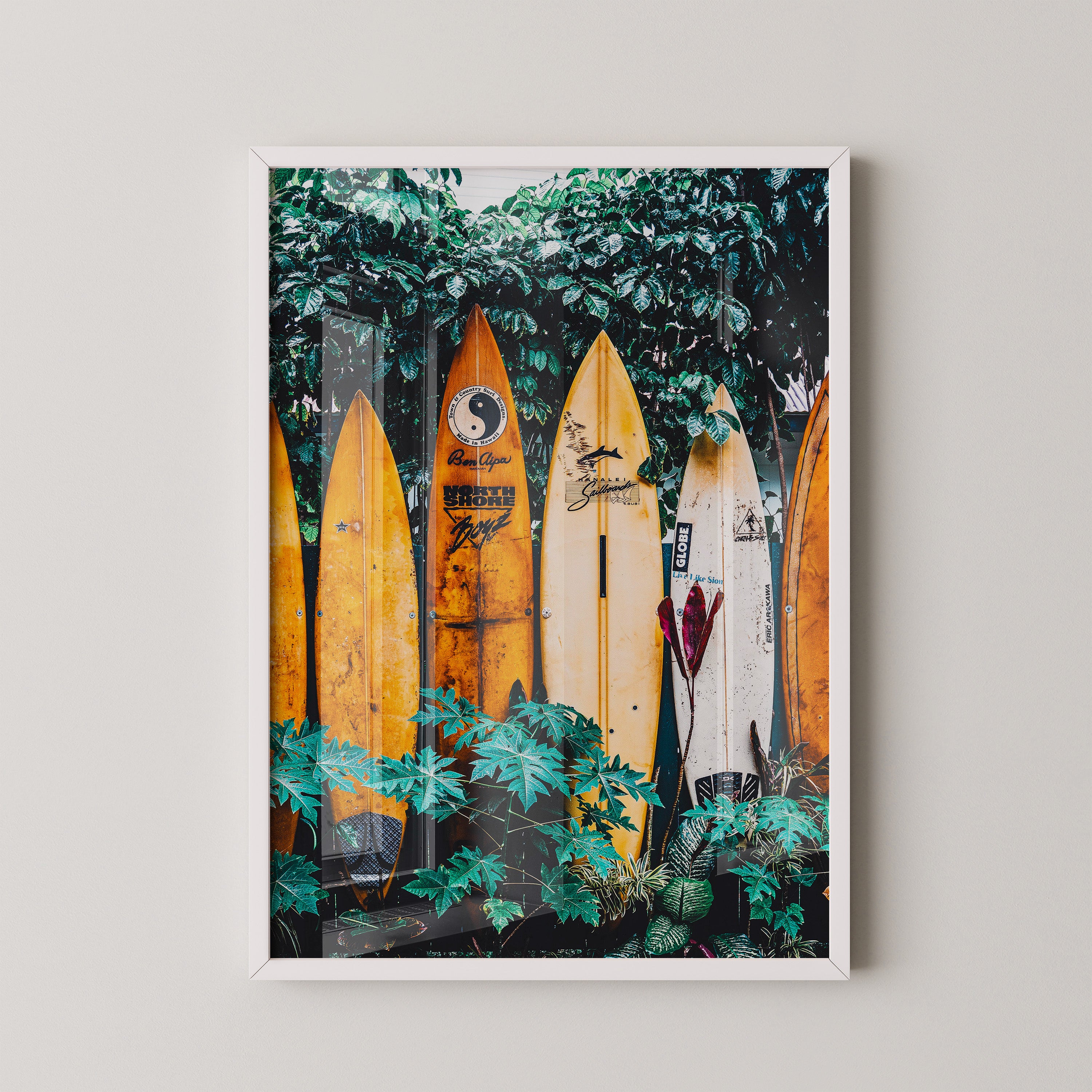 Tropical Surfboard Collection