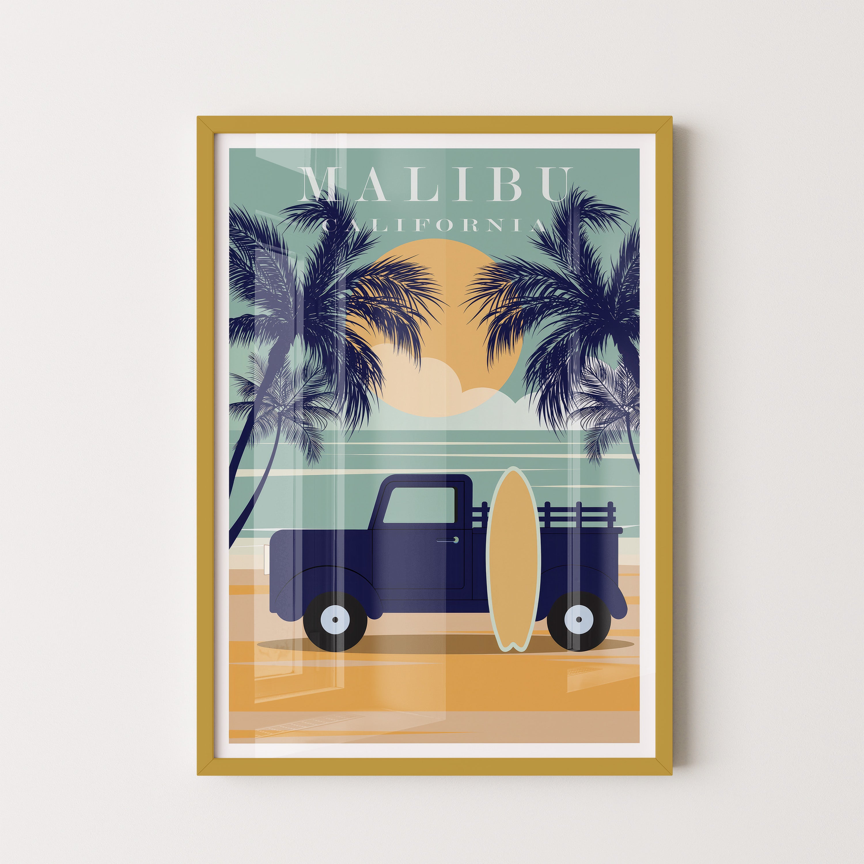 Malibu Surf Truck at Dusk