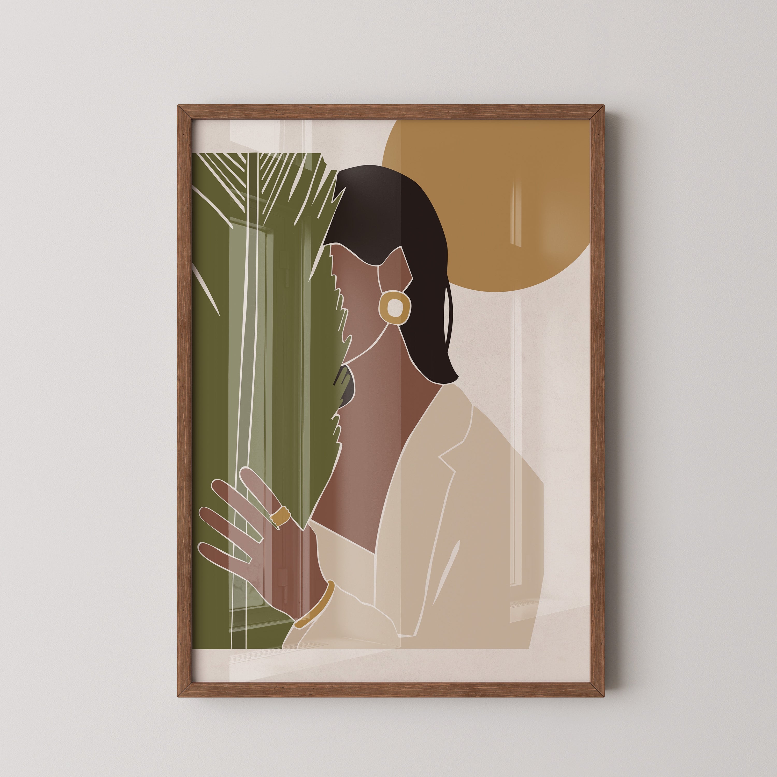 Muted Palm Muse