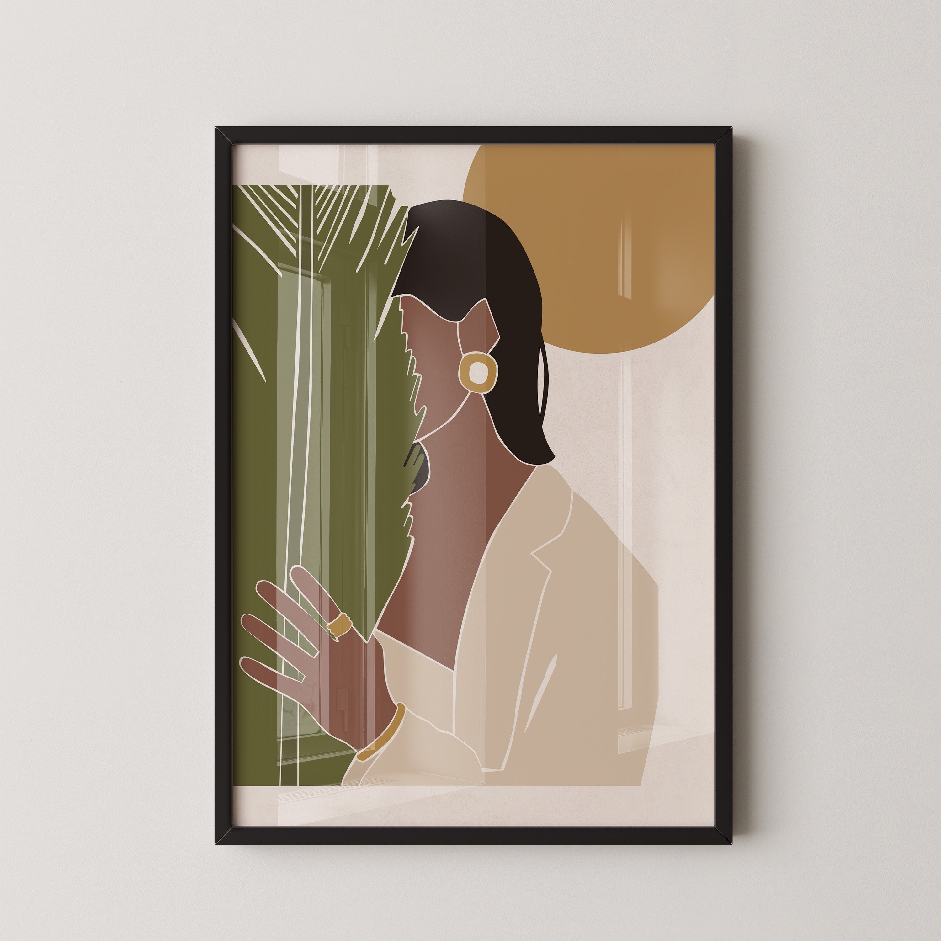 Muted Palm Muse