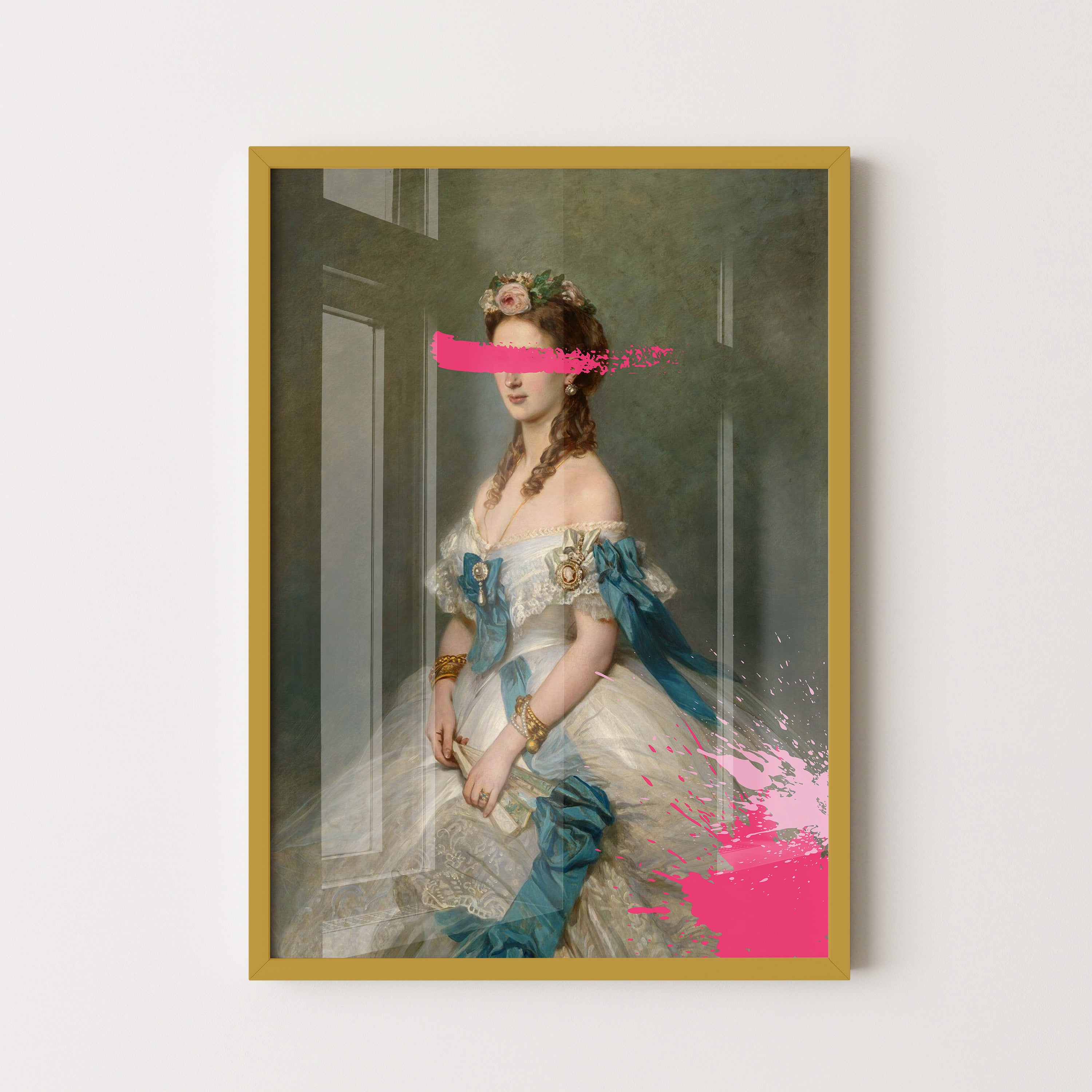 Baroque Muse in Pink