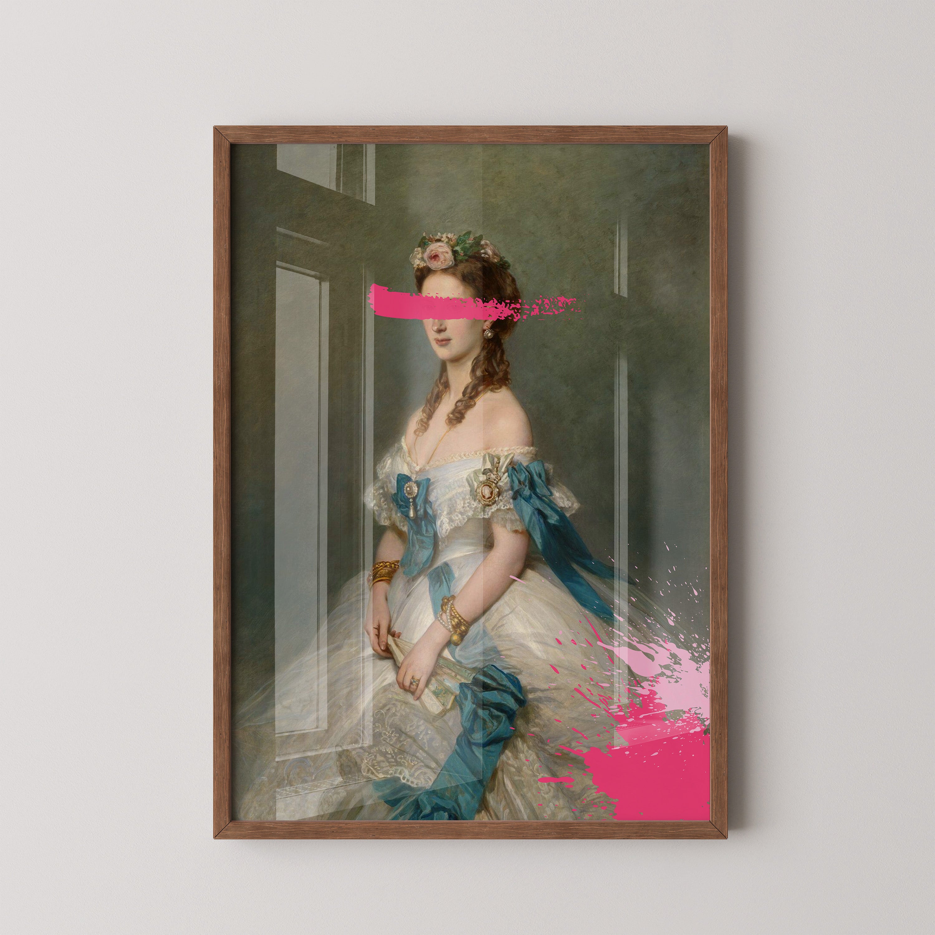 Baroque Muse in Pink