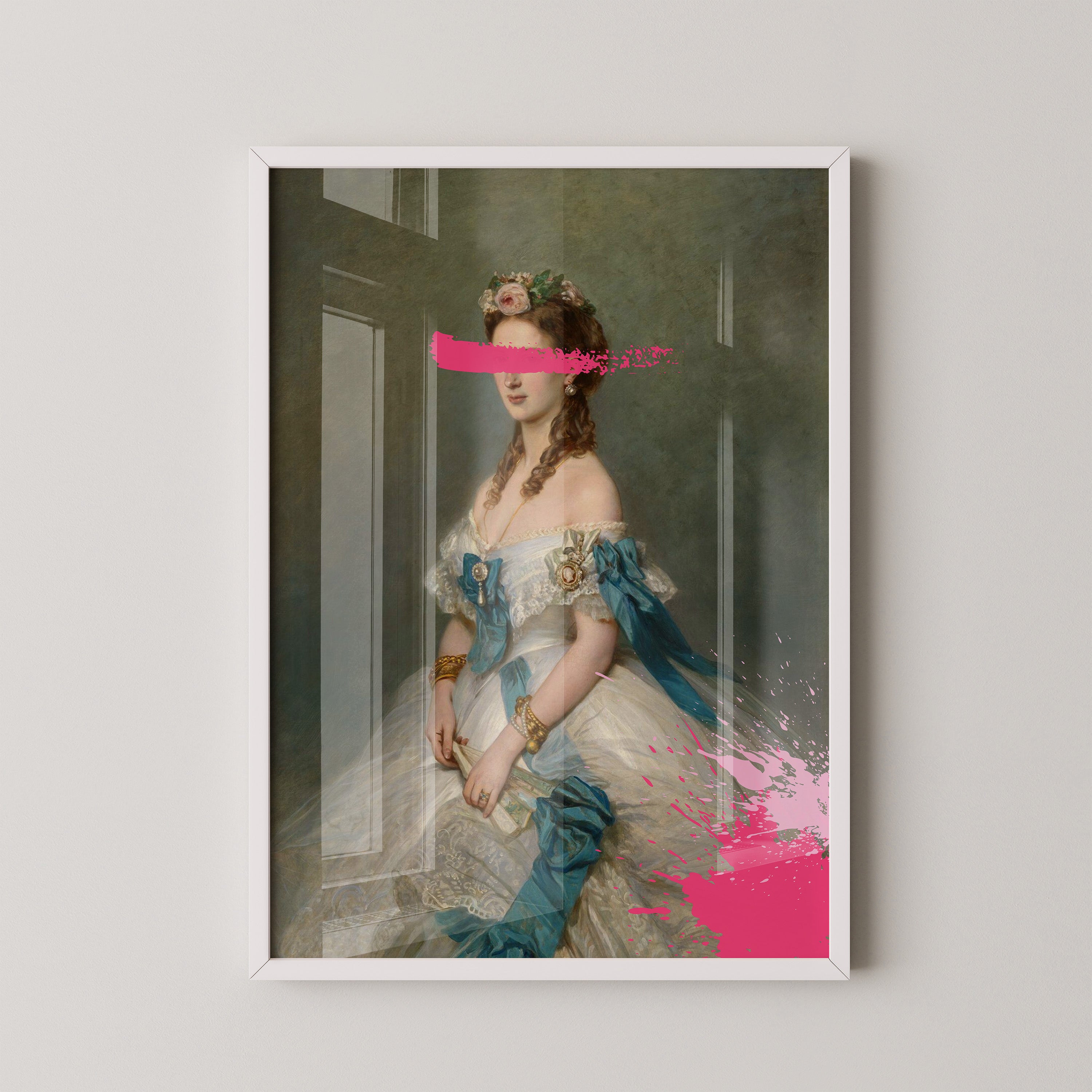 Baroque Muse in Pink