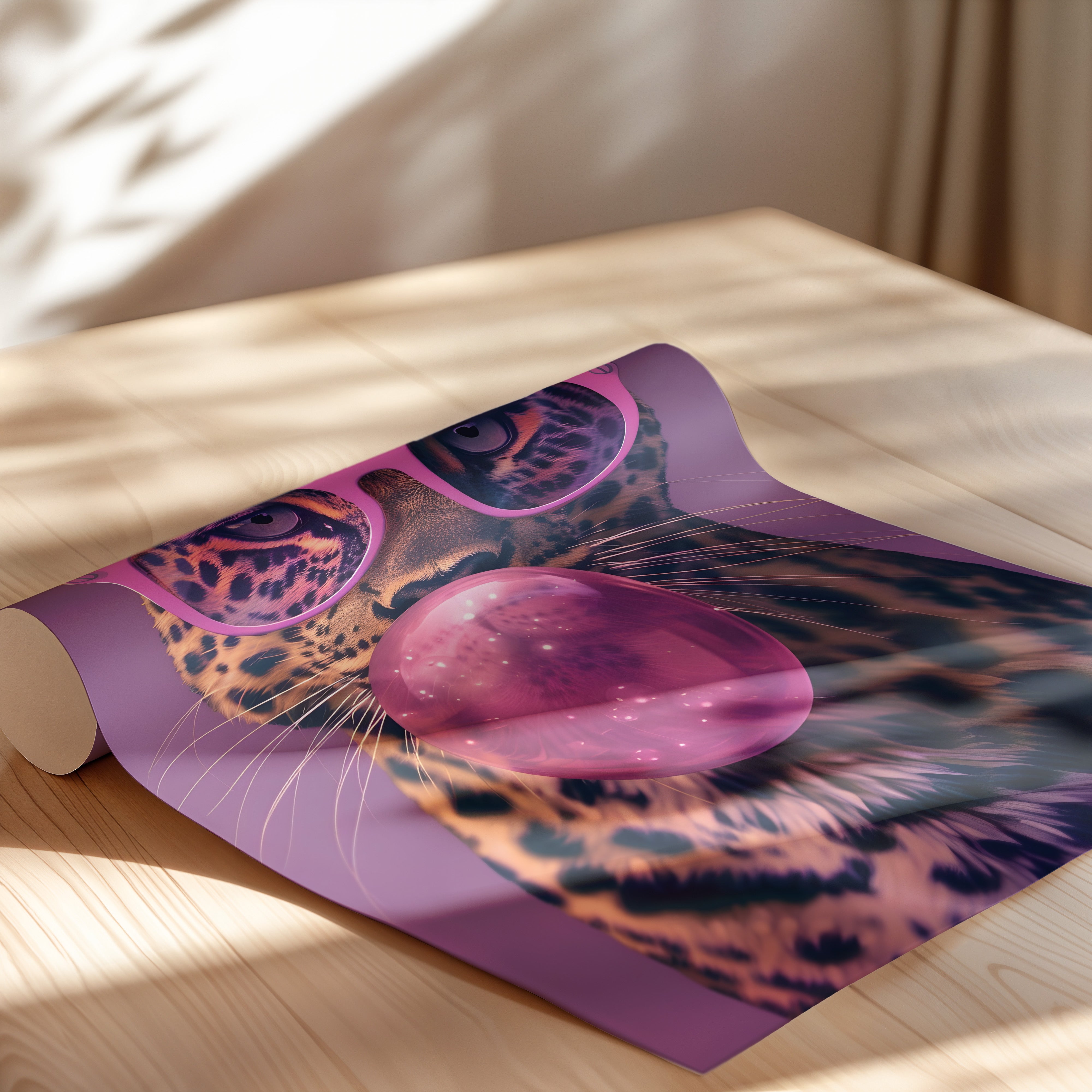 Bubblegum Leopard