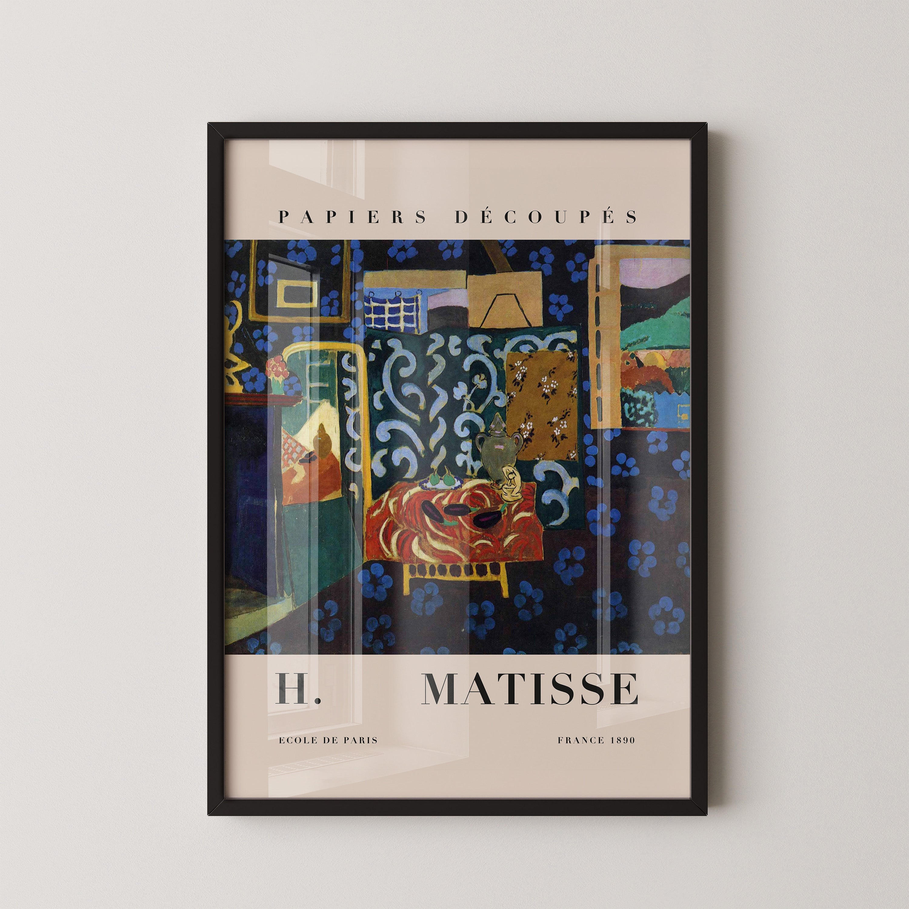 Henri Matisse — Interior No Borderir