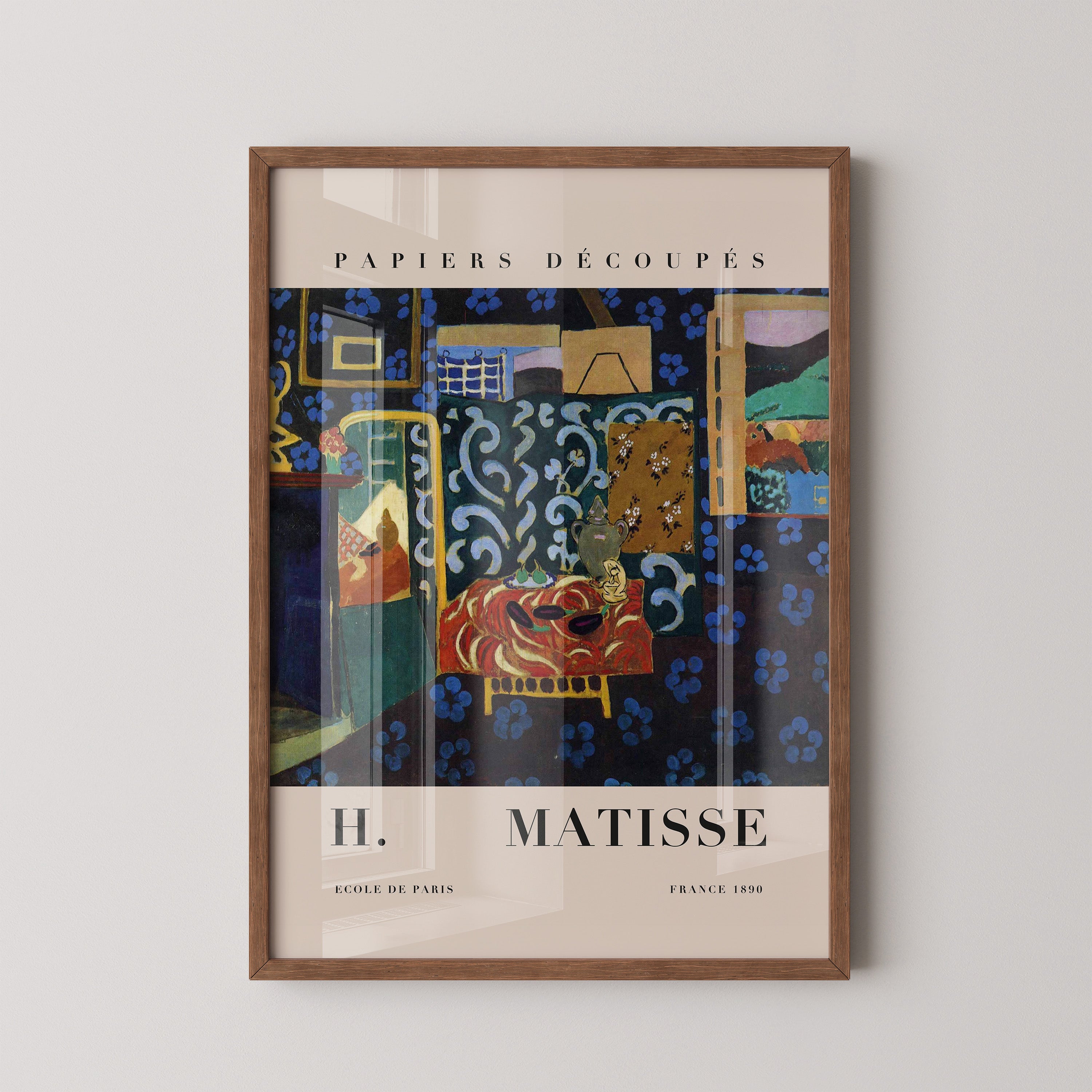Henri Matisse — Interior No Borderir