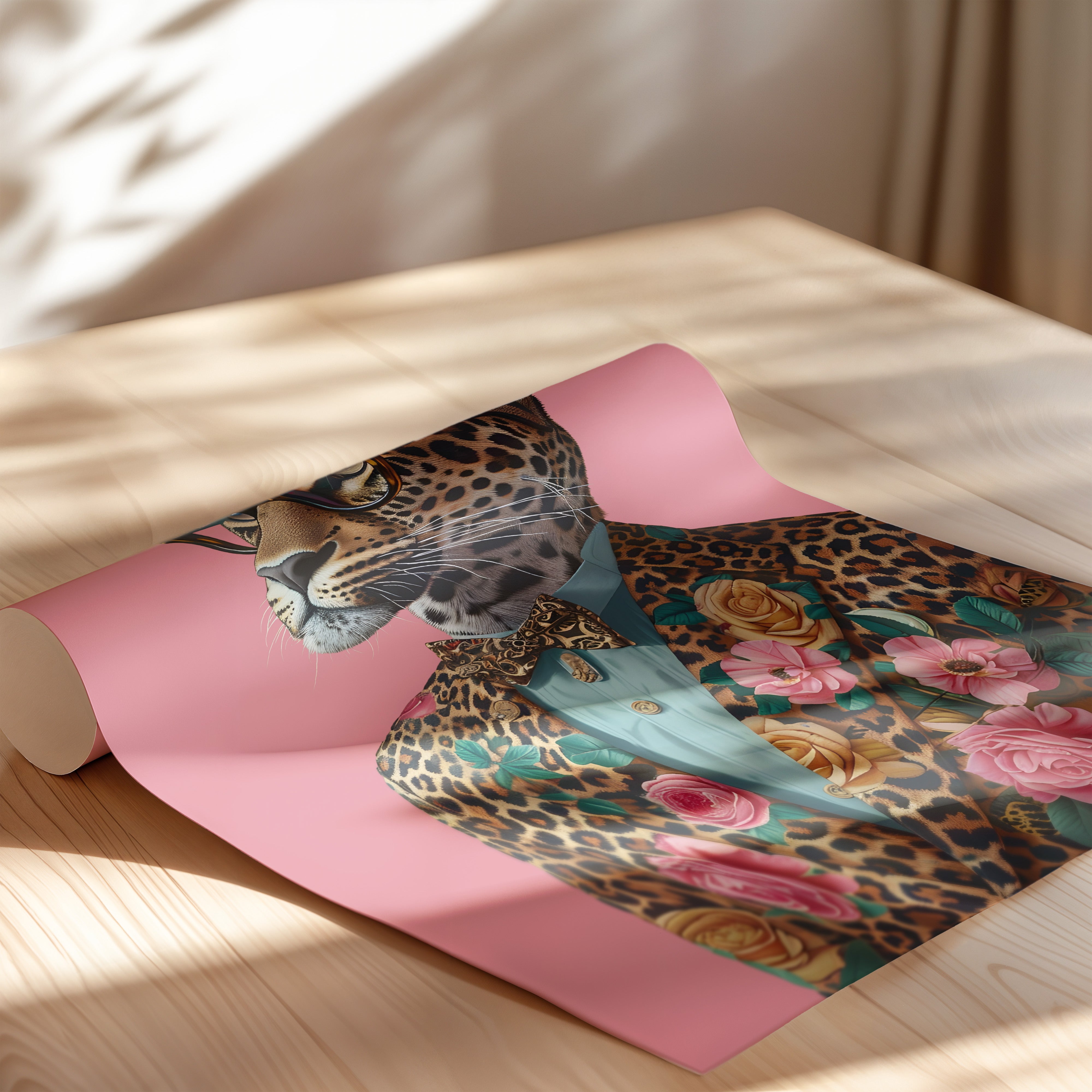 Leopard in Bloom