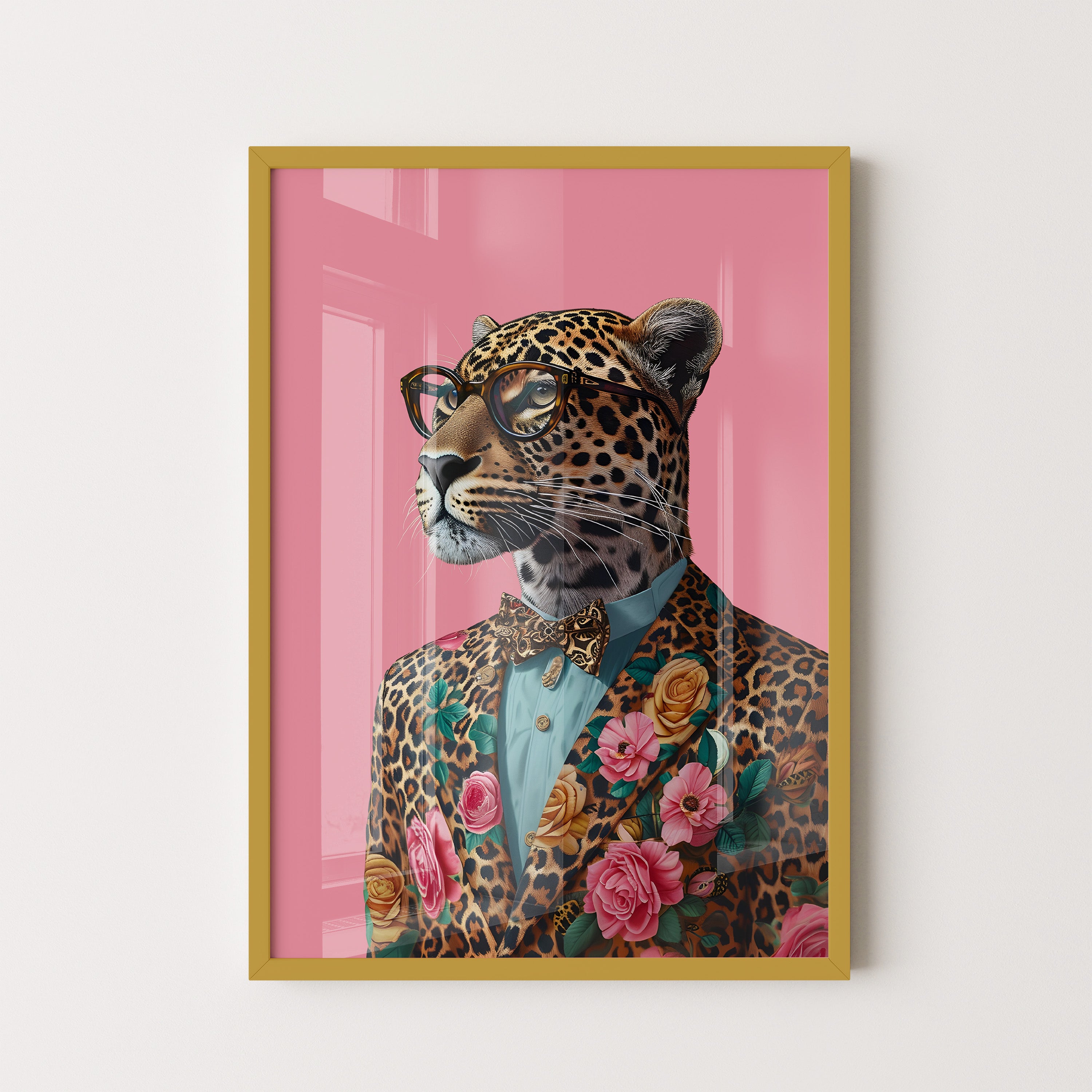 Leopard in Bloom