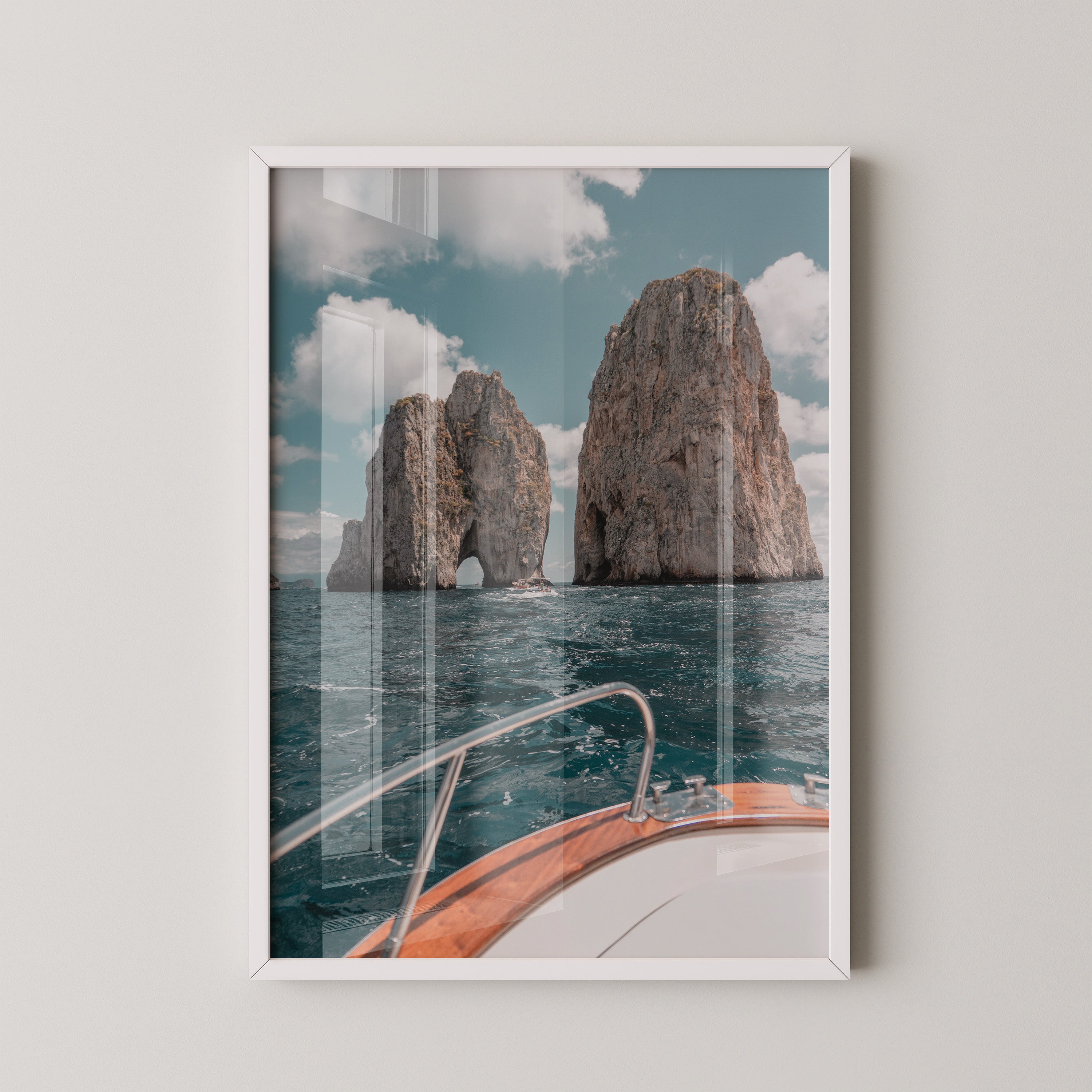 Sailing to Capri
